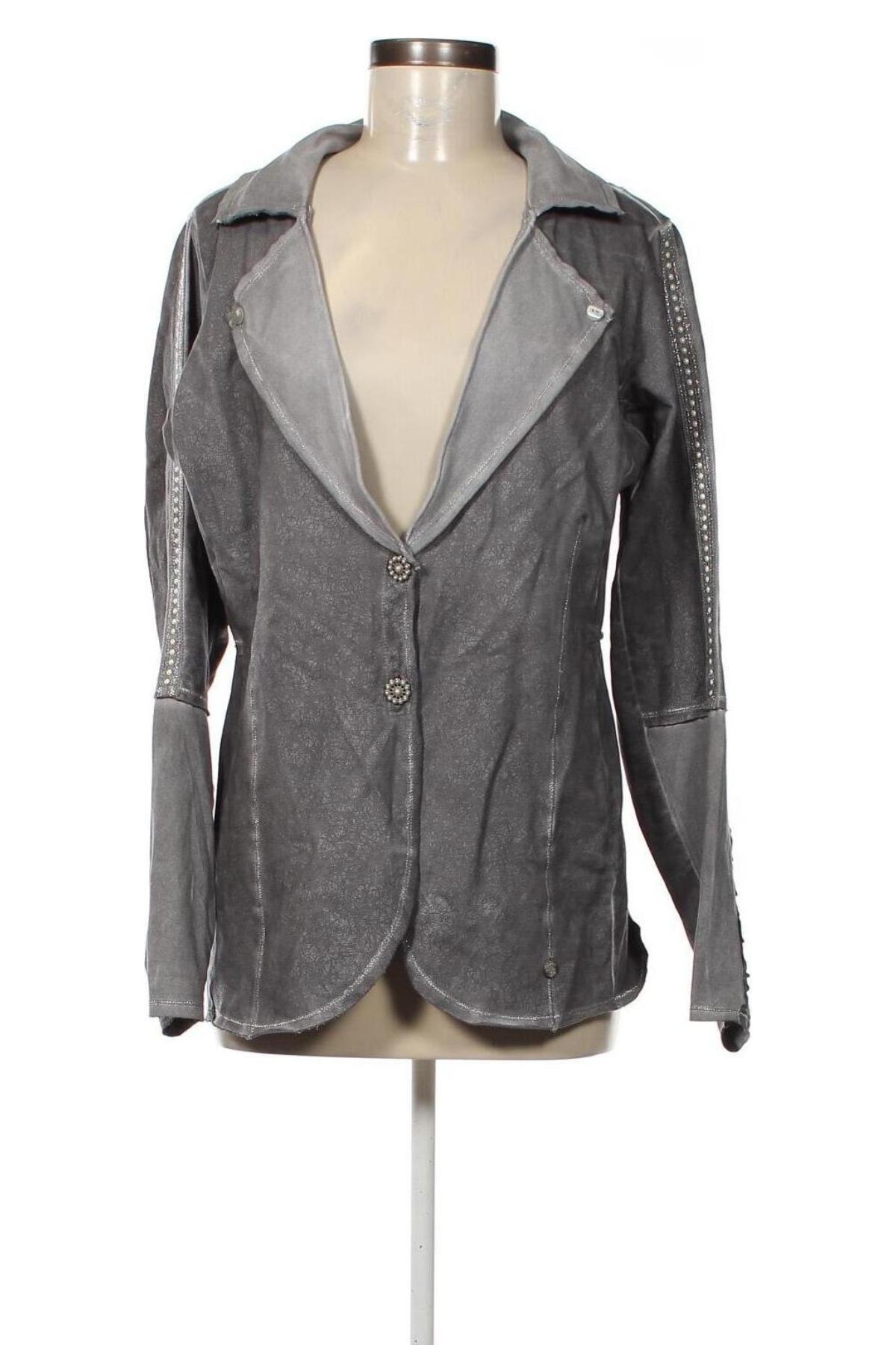 Damen Blazer Trendy, Größe M, Farbe Grau, Preis € 12,65