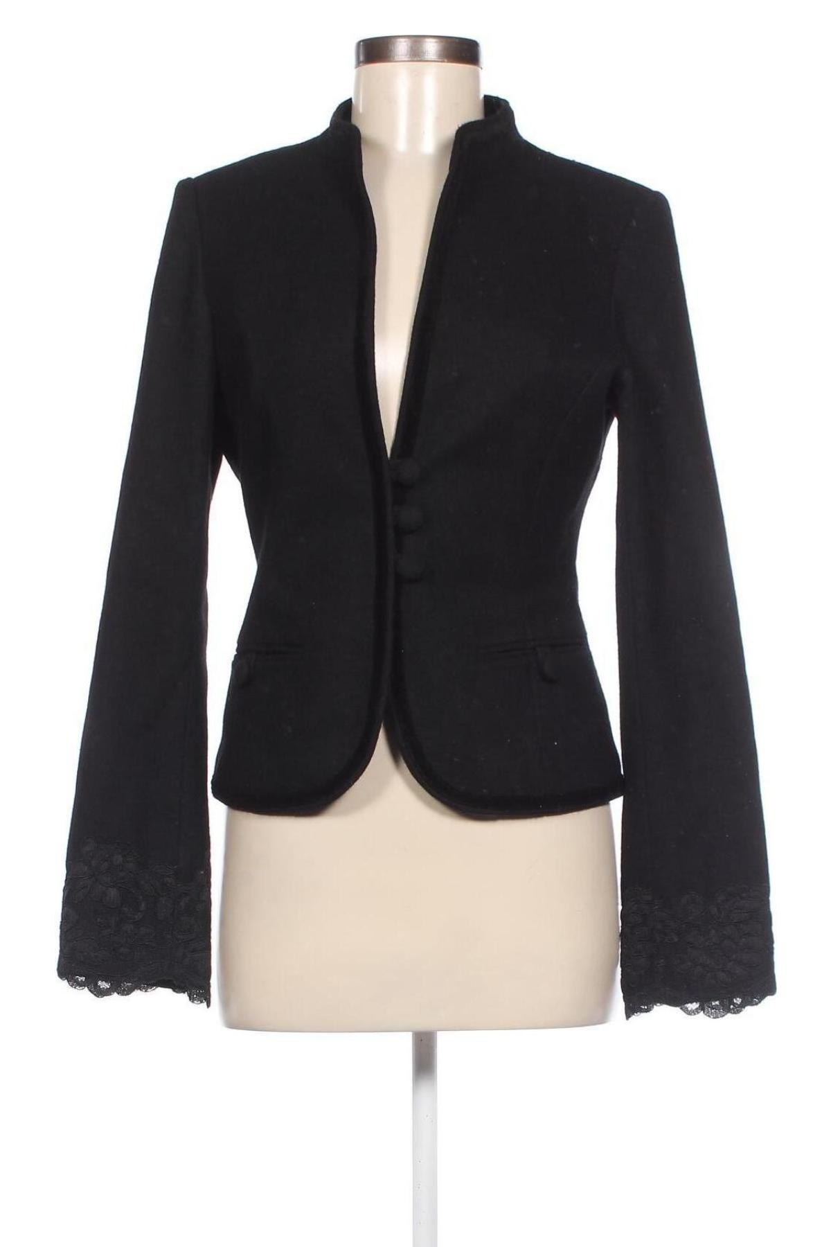 Γυναικείο σακάκι VILA, Μέγεθος M, Χρώμα Μαύρο, Τιμή 10,14 €