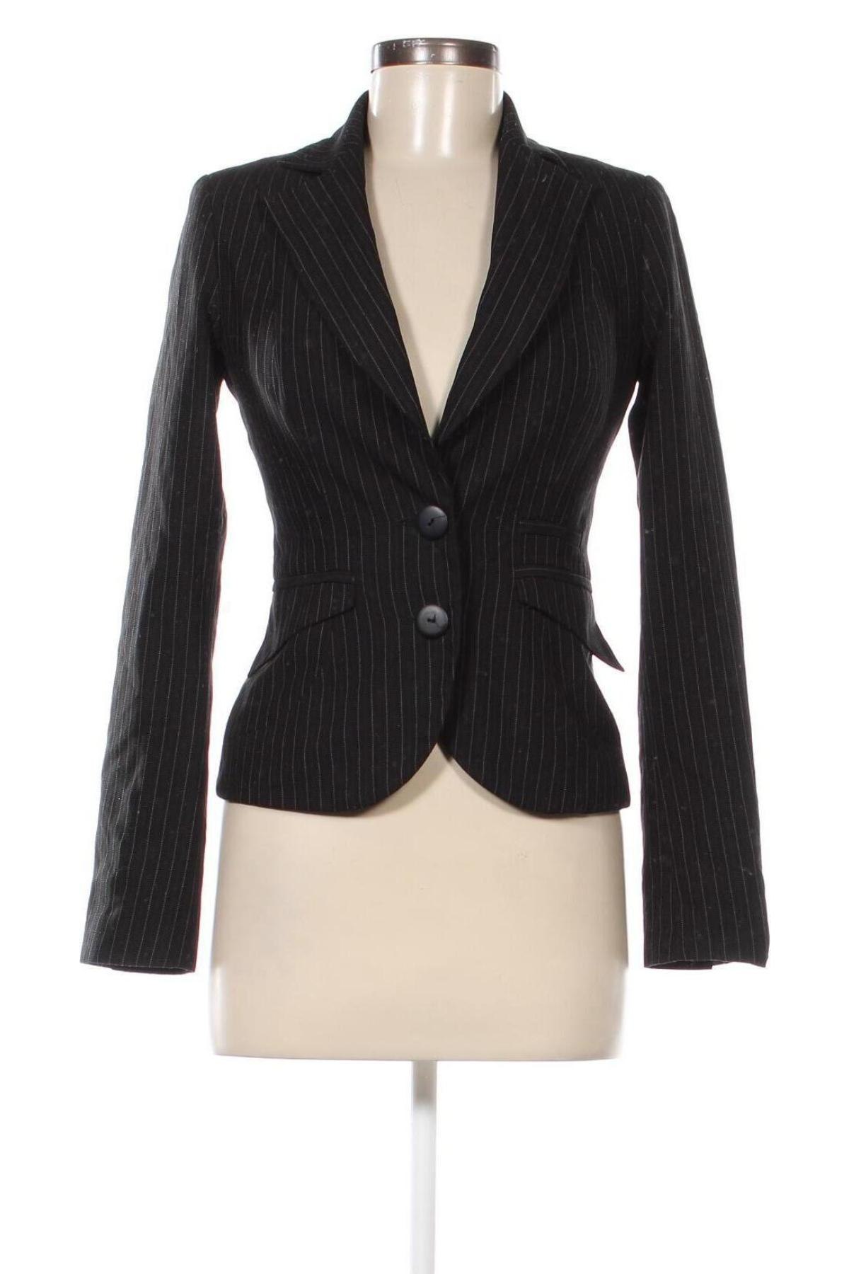 Дамско сако Vero Moda, Размер XS, Цвят Черен, Цена 16,40 лв.