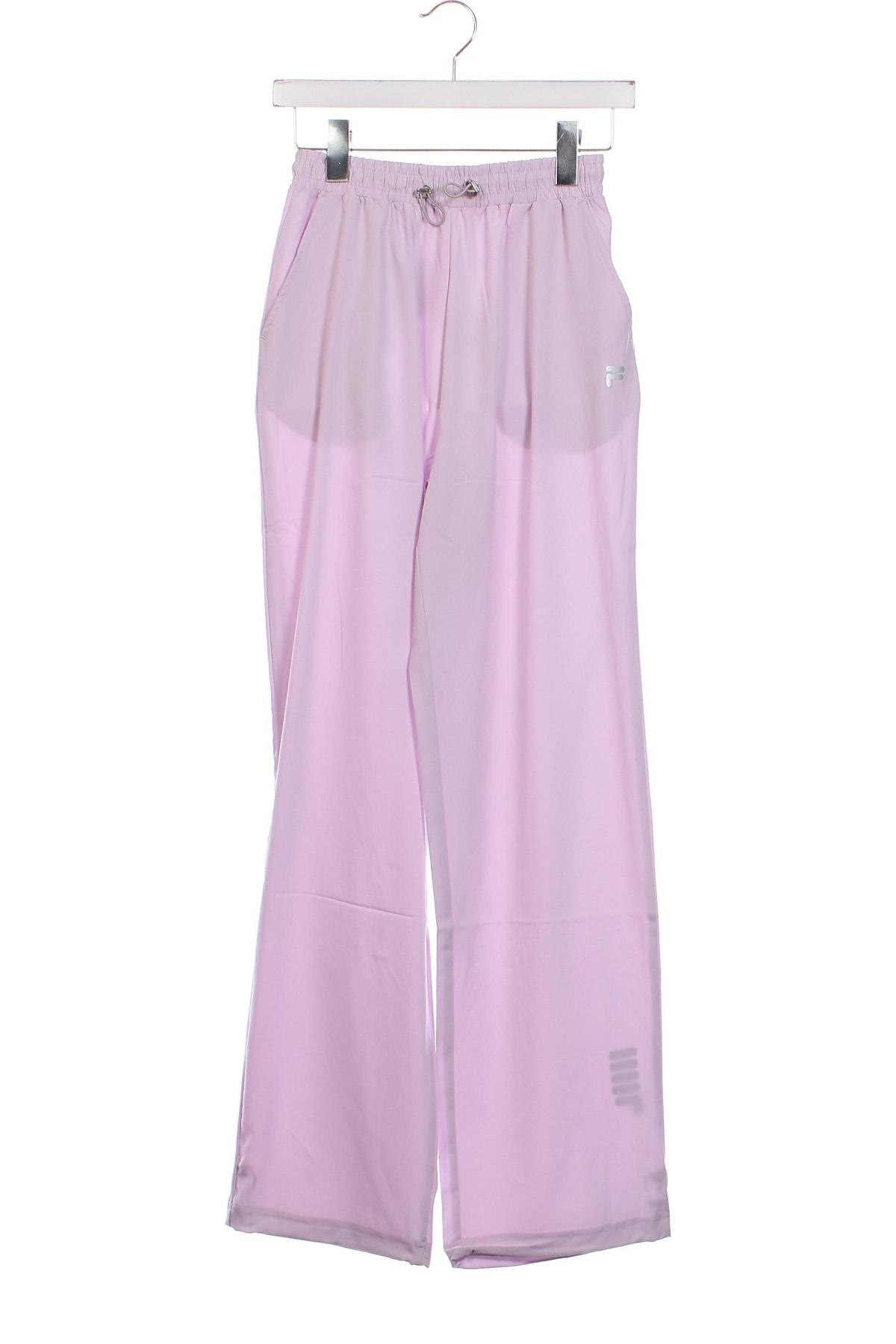 Γυναικείο αθλητικό παντελόνι FILA, Μέγεθος XS, Χρώμα Βιολετί, Τιμή 22,53 €