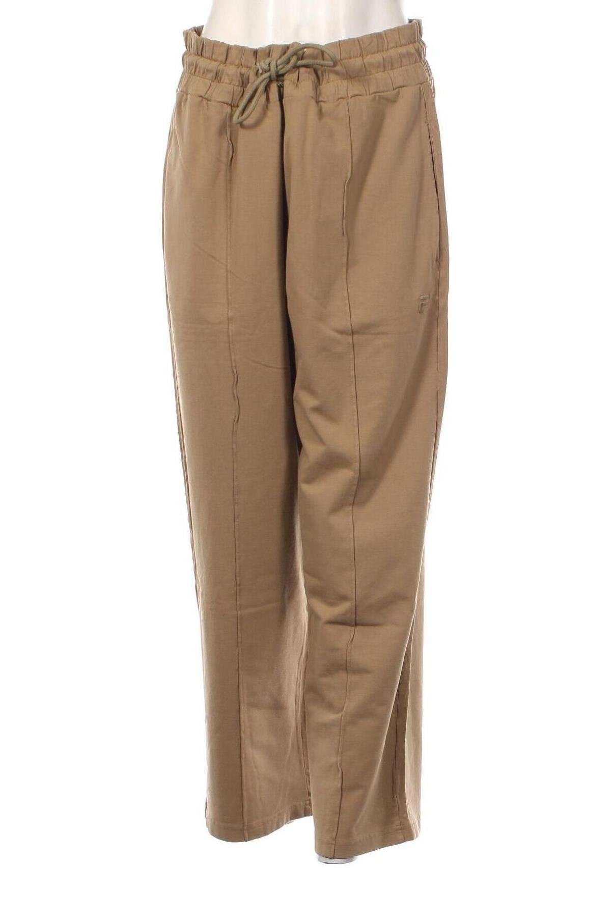Pantaloni trening de femei FILA, Mărime XL, Culoare Bej, Preț 76,48 Lei