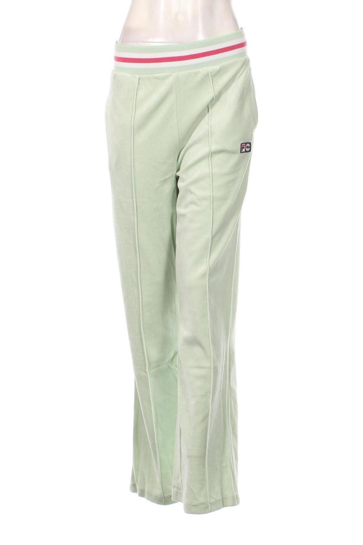 Pantaloni trening de femei FILA, Mărime S, Culoare Verde, Preț 122,37 Lei