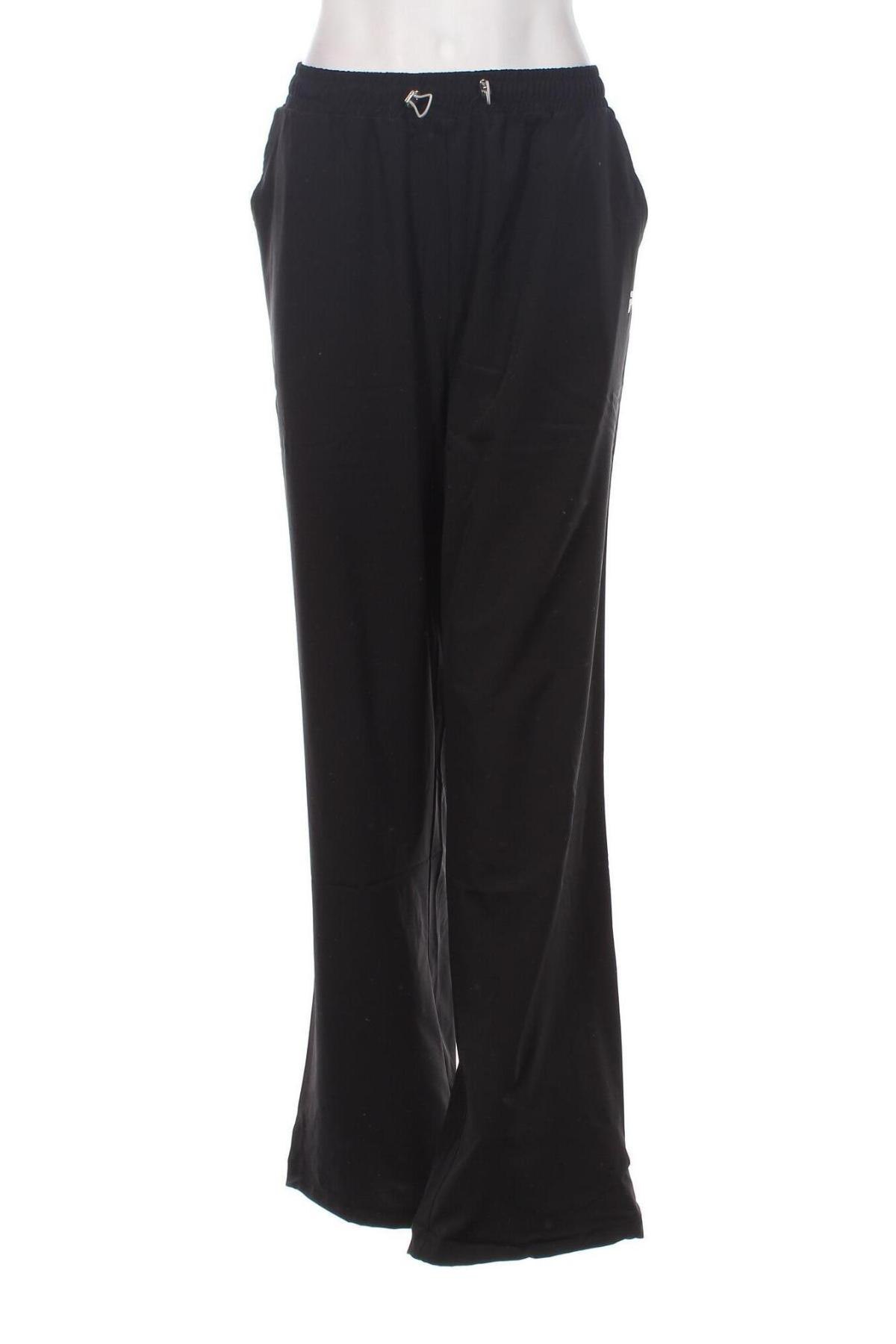 Γυναικείο αθλητικό παντελόνι FILA, Μέγεθος L, Χρώμα Μαύρο, Τιμή 16,78 €