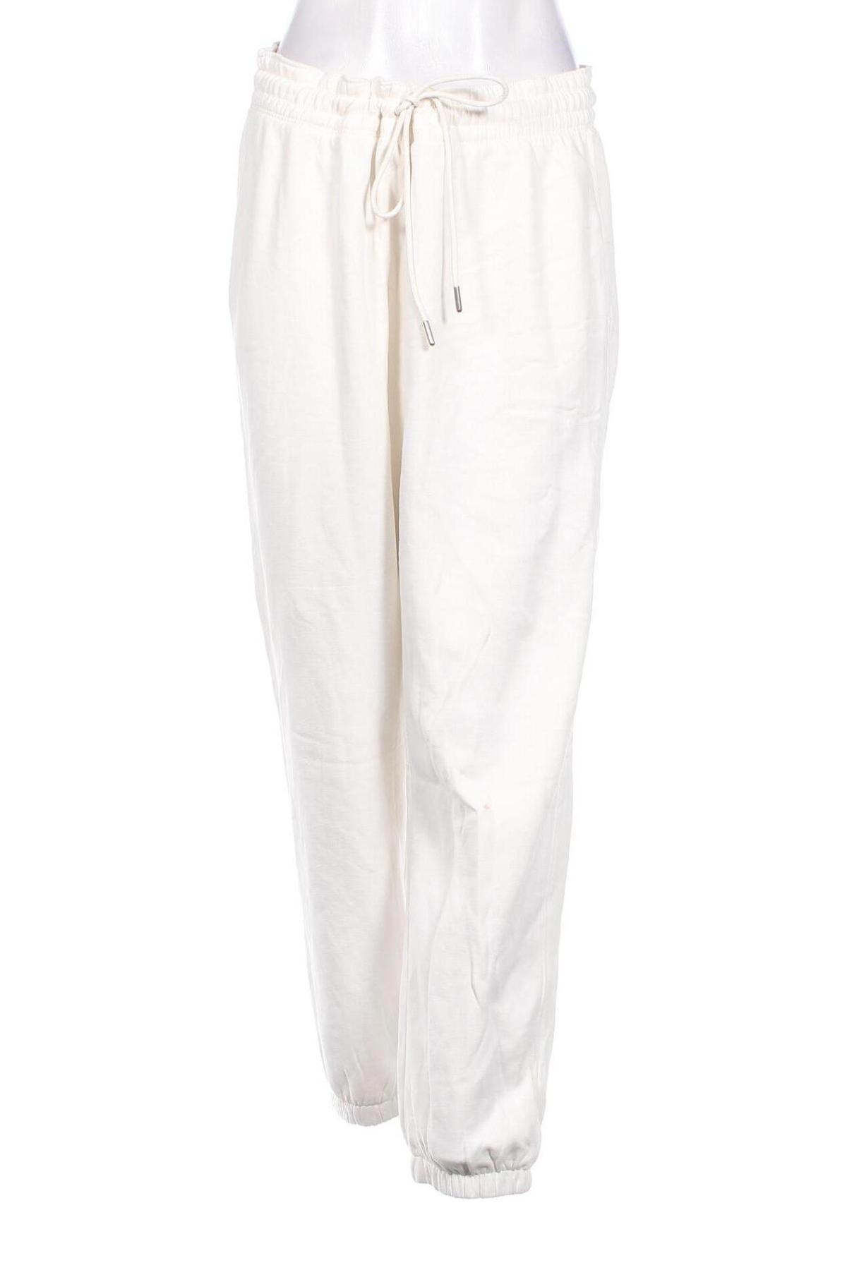 Γυναικείο αθλητικό παντελόνι H&M, Μέγεθος L, Χρώμα Εκρού, Τιμή 28,45 €