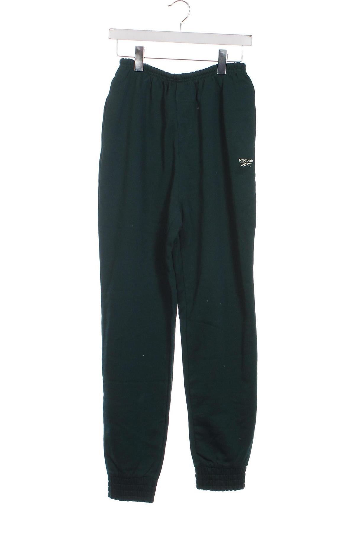 Pantaloni trening de femei Reebok, Mărime XS, Culoare Verde, Preț 61,18 Lei