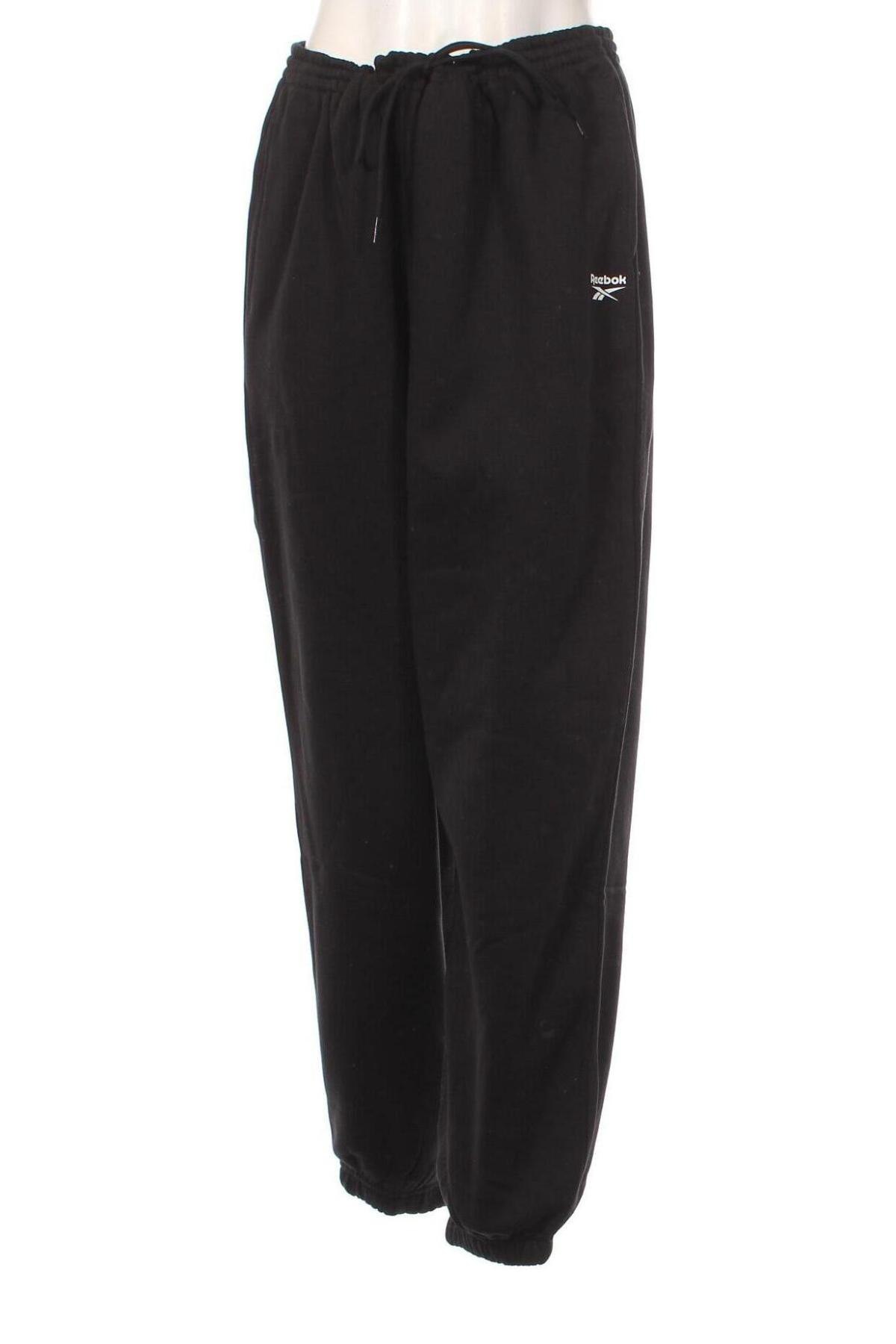 Γυναικείο αθλητικό παντελόνι Reebok, Μέγεθος XL, Χρώμα Μαύρο, Τιμή 22,53 €