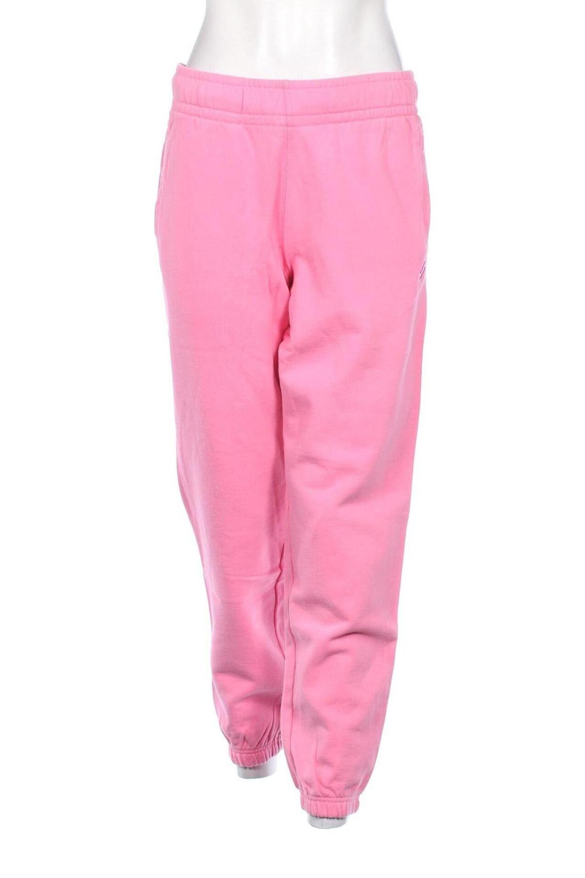 Γυναικείο αθλητικό παντελόνι Superdry, Μέγεθος M, Χρώμα Ρόζ , Τιμή 18,14 €