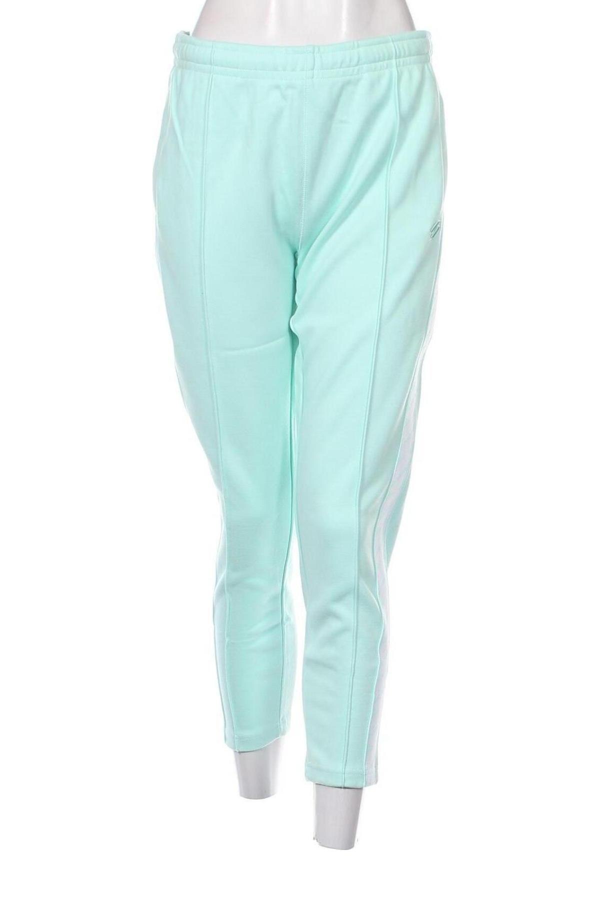 Γυναικείο αθλητικό παντελόνι Superdry, Μέγεθος L, Χρώμα Μπλέ, Τιμή 18,14 €