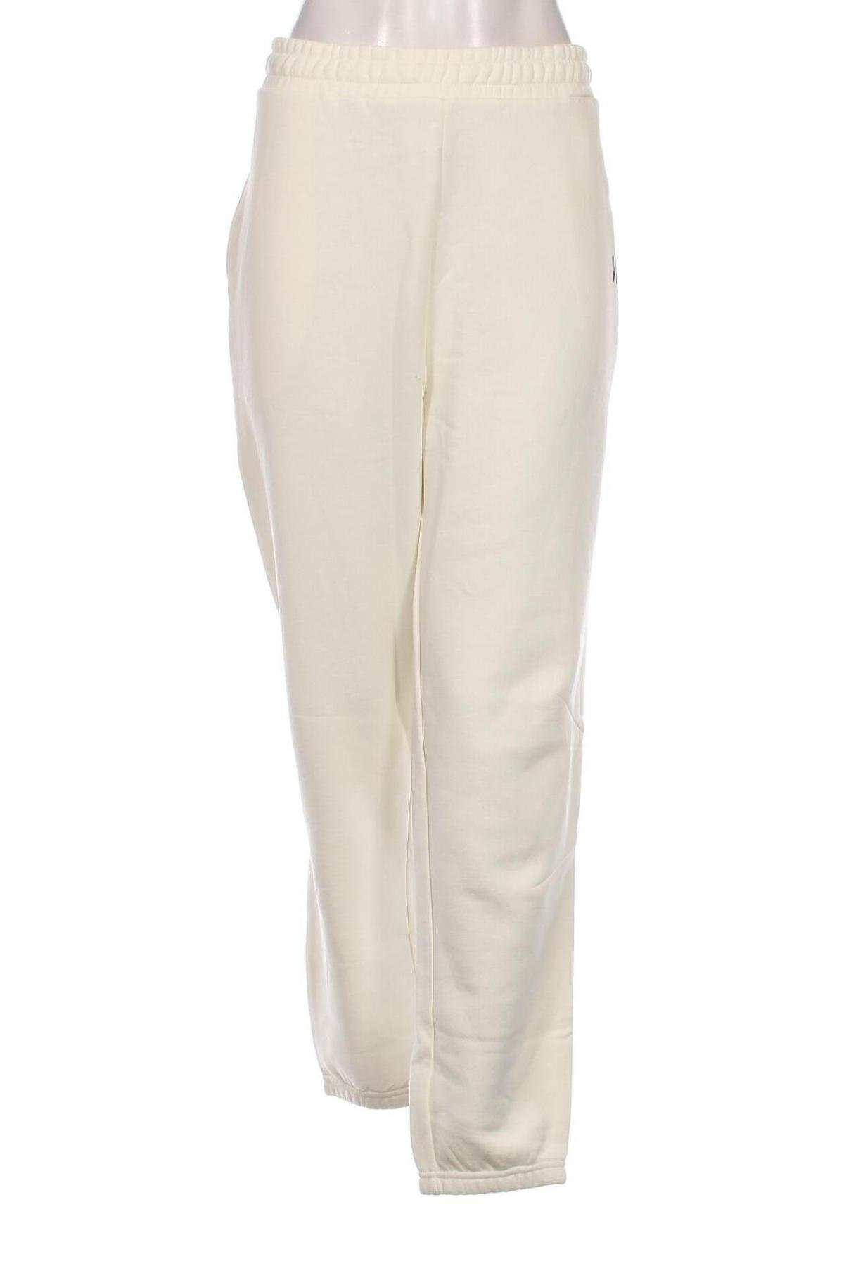 Pantaloni trening de femei Viral Vibes, Mărime XL, Culoare Ecru, Preț 48,95 Lei