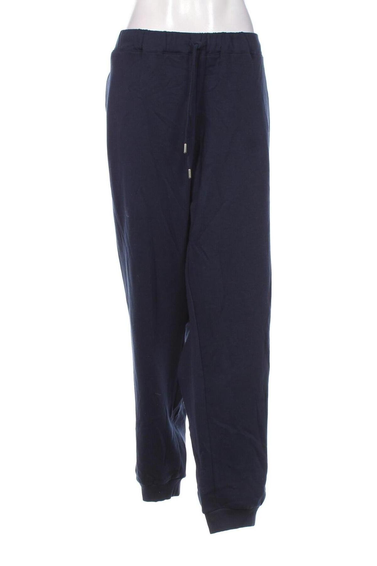 Pantaloni trening de femei Xlnt, Mărime 3XL, Culoare Albastru, Preț 75,50 Lei