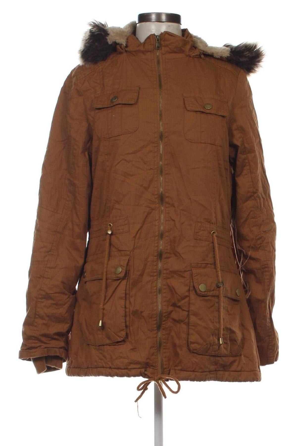 Dámska bunda , Veľkosť M, Farba Oranžová, Cena  16,12 €