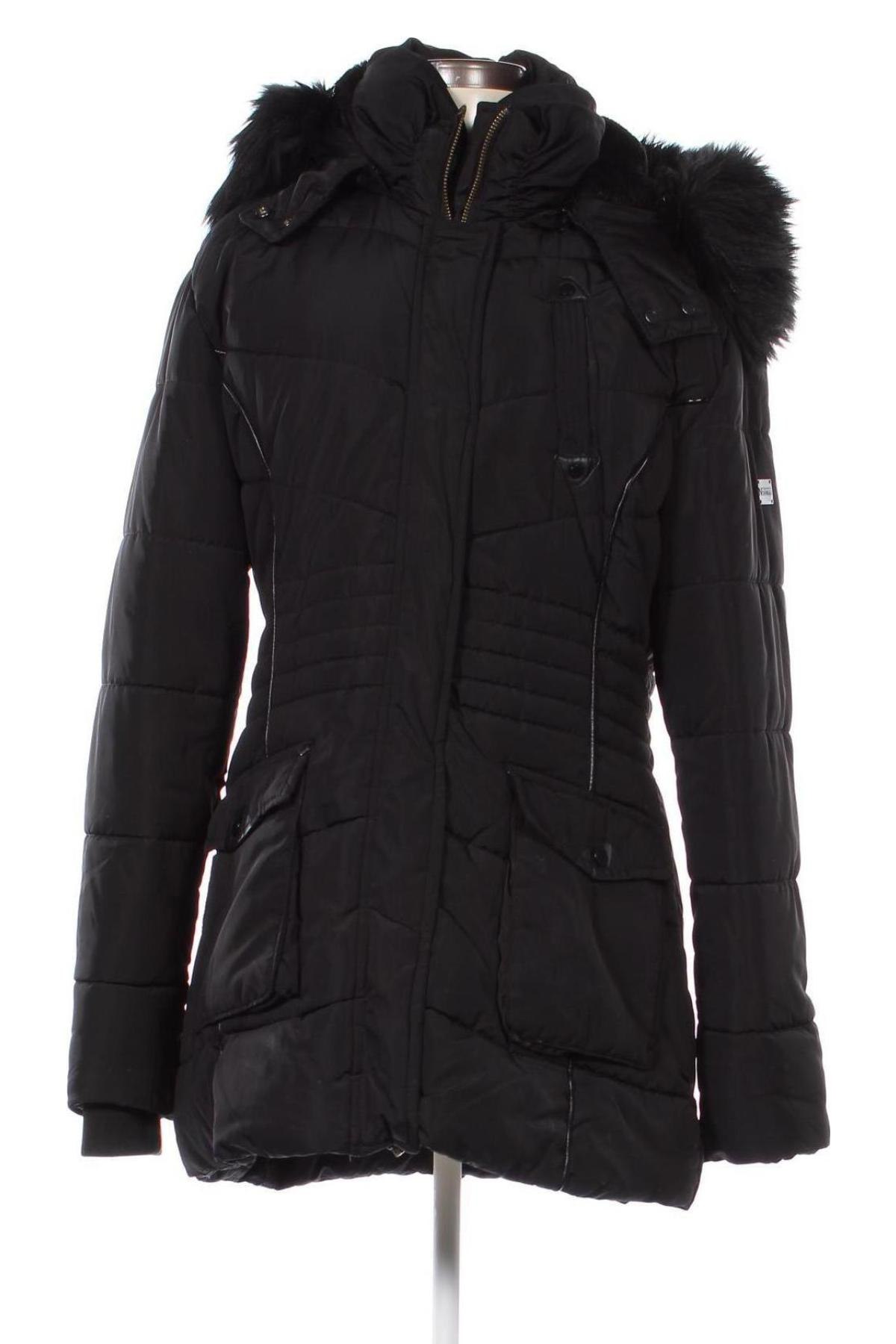 Γυναικείο μπουφάν Geographical Norway, Μέγεθος L, Χρώμα Μαύρο, Τιμή 68,74 €