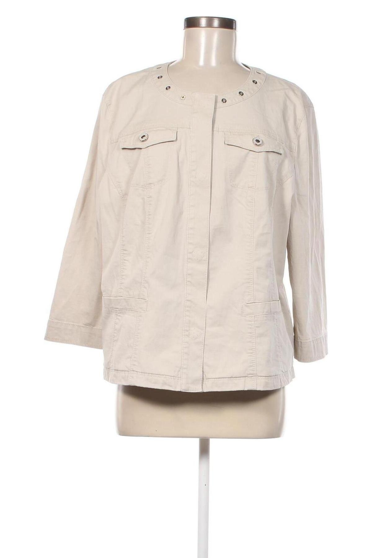 Γυναικείο μπουφάν Gerry Weber, Μέγεθος XL, Χρώμα  Μπέζ, Τιμή 33,24 €