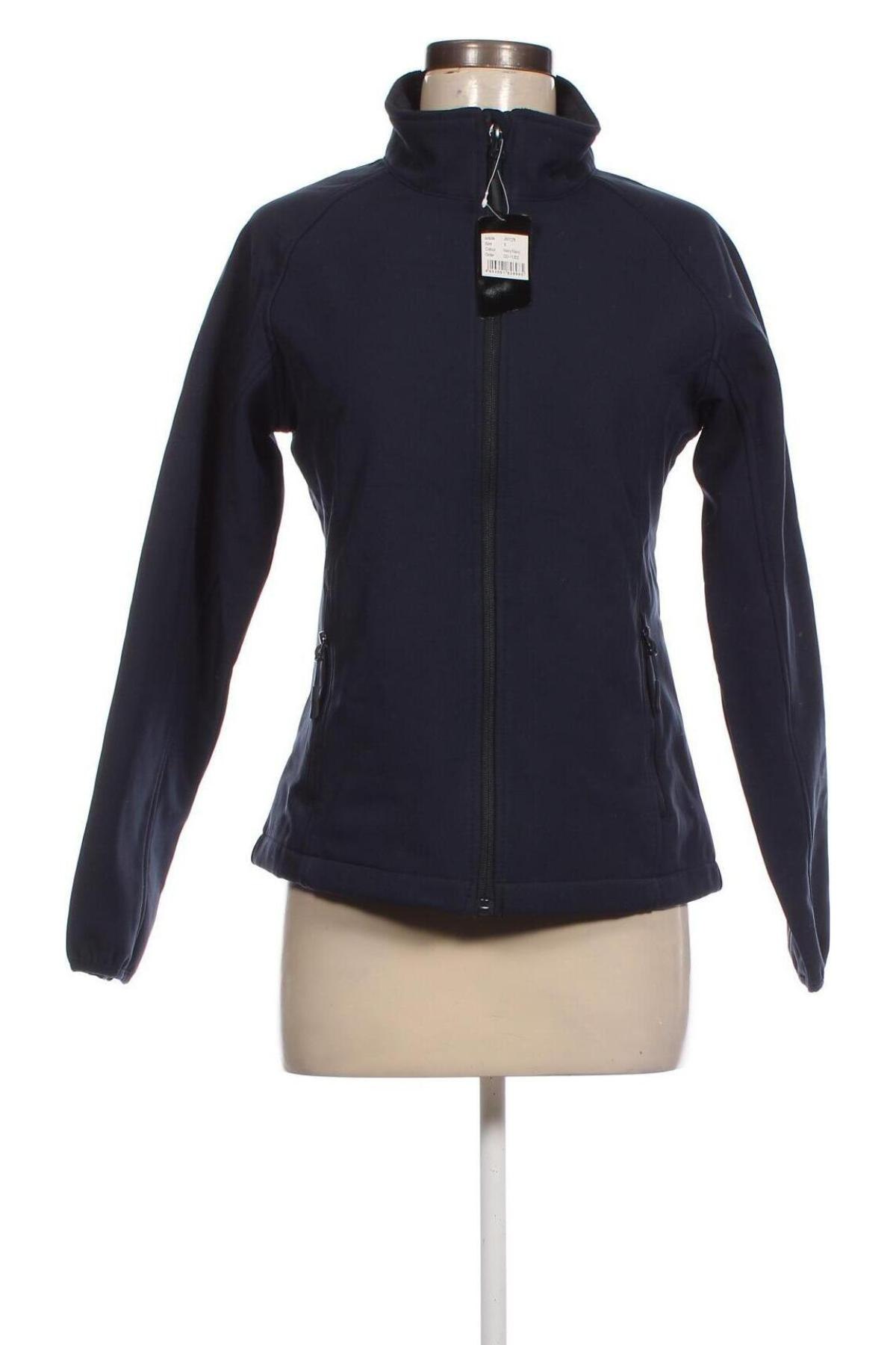 Γυναικείο μπουφάν James & Nicholson, Μέγεθος S, Χρώμα Μπλέ, Τιμή 5,94 €