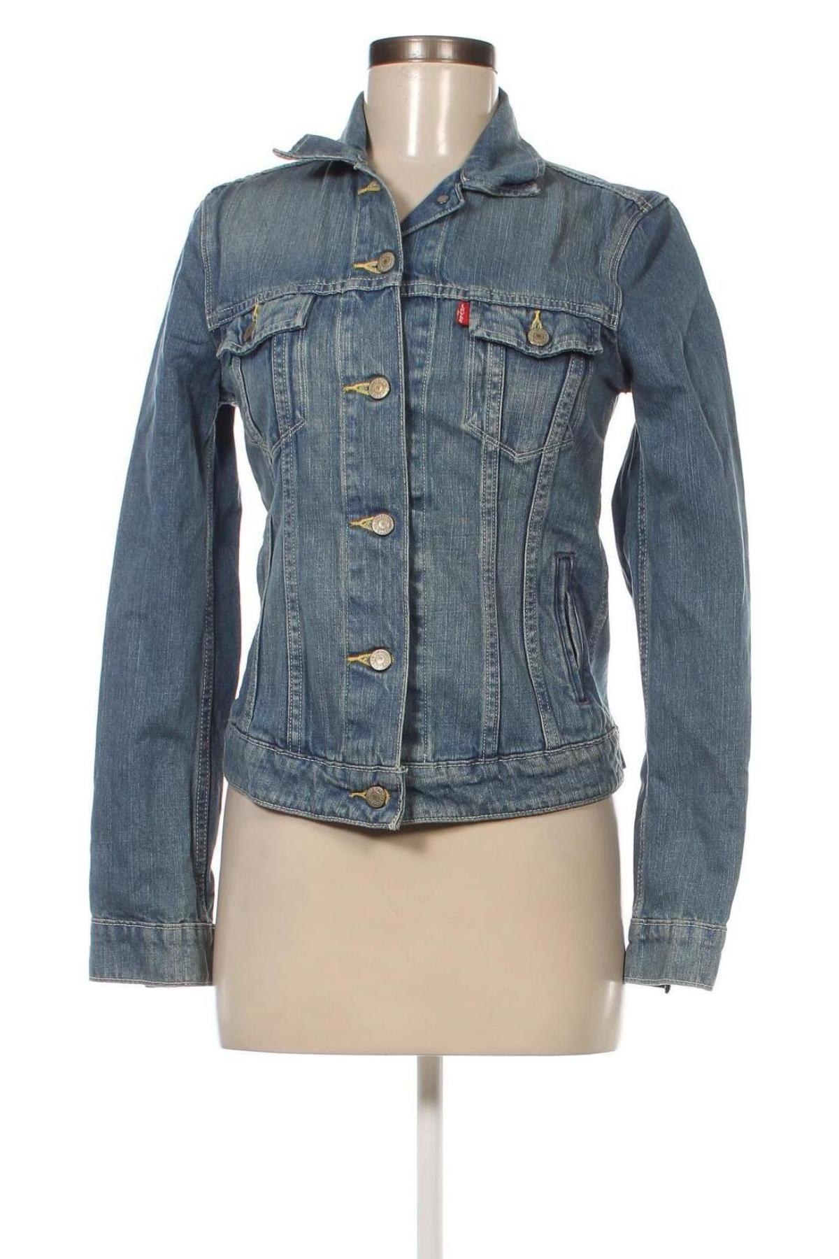 Γυναικείο μπουφάν Levi's, Μέγεθος XS, Χρώμα Μπλέ, Τιμή 20,37 €