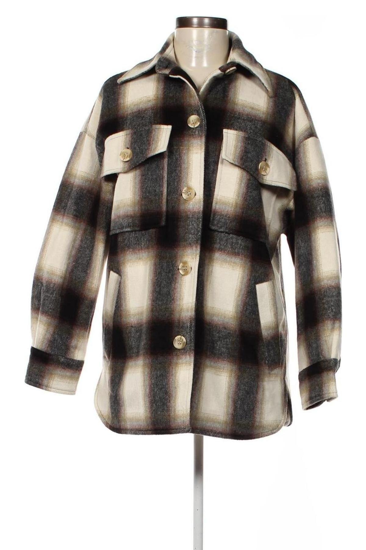 Γυναικείο μπουφάν Pull&Bear, Μέγεθος XS, Χρώμα Πολύχρωμο, Τιμή 13,36 €