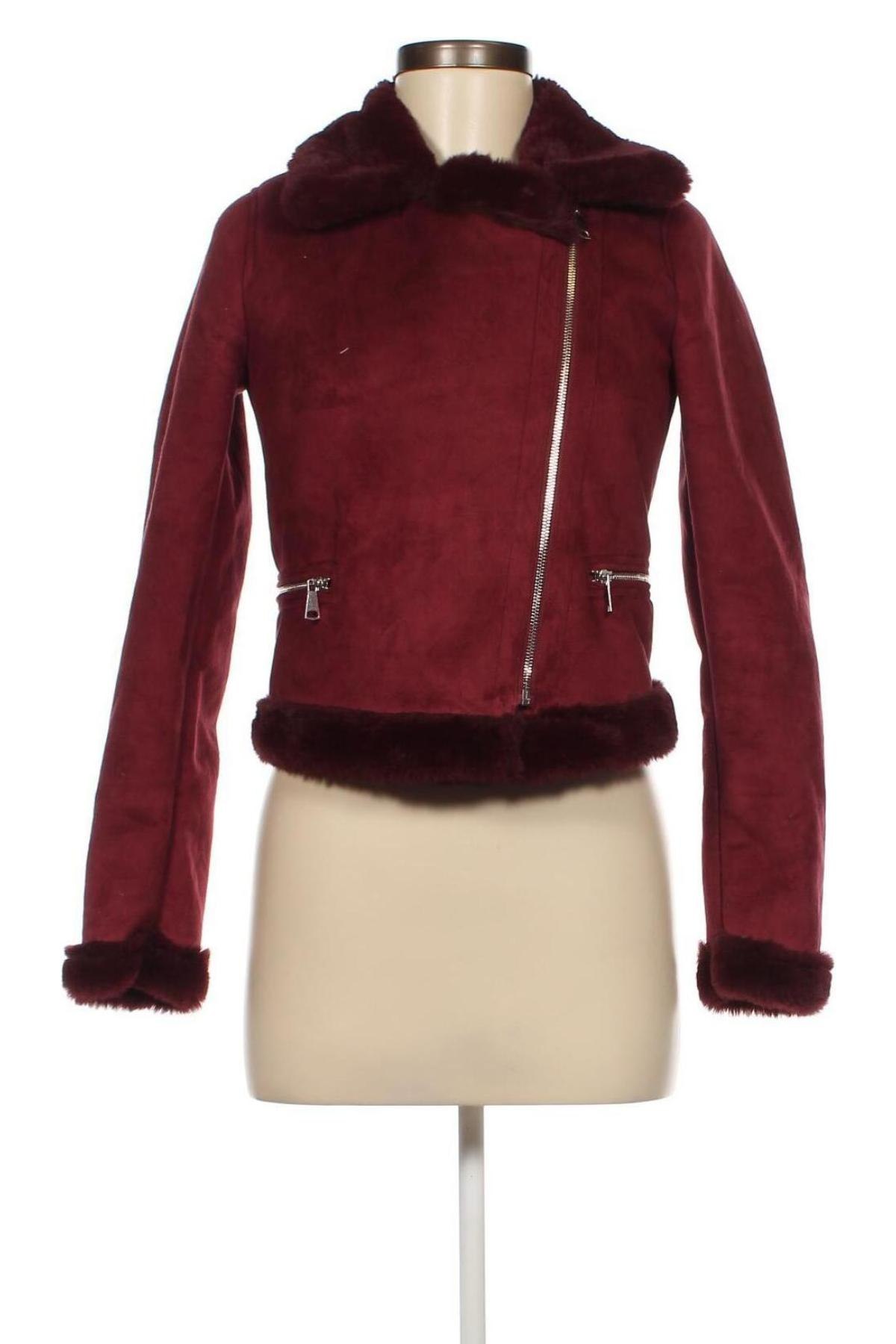 Γυναικείο μπουφάν Pull&Bear, Μέγεθος XS, Χρώμα Ρόζ , Τιμή 20,09 €