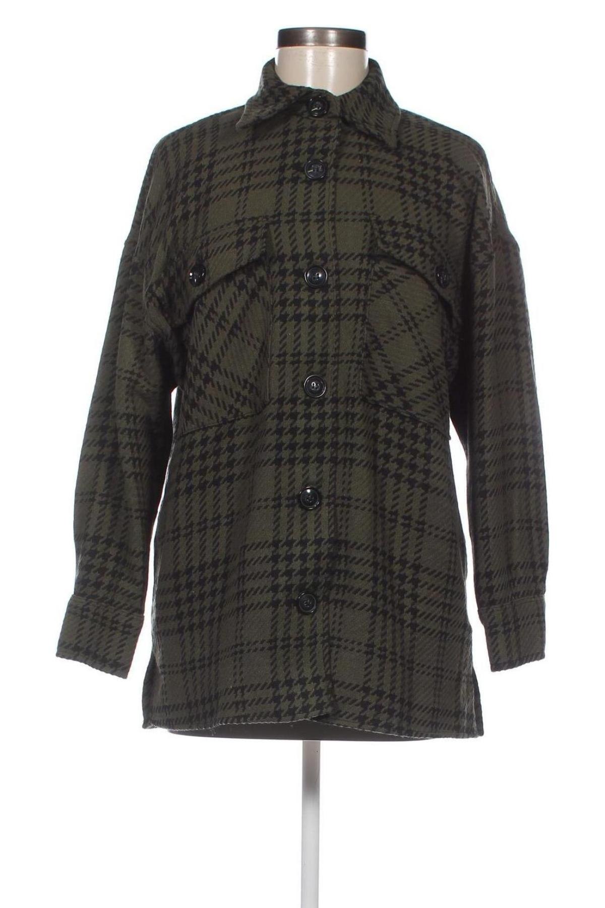 Γυναικείο μπουφάν Pull&Bear, Μέγεθος XS, Χρώμα Πράσινο, Τιμή 8,02 €