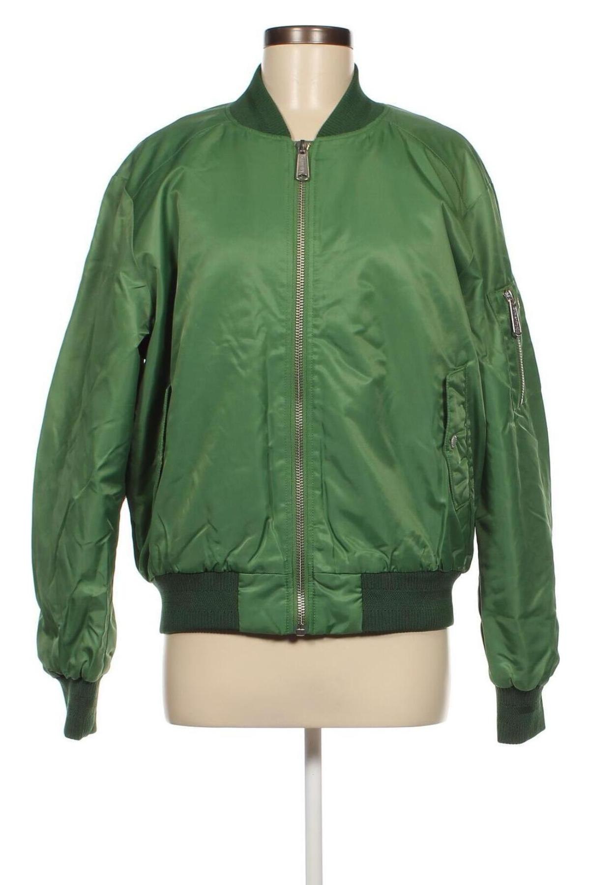 Γυναικείο μπουφάν Superdry, Μέγεθος M, Χρώμα Πράσινο, Τιμή 18,35 €
