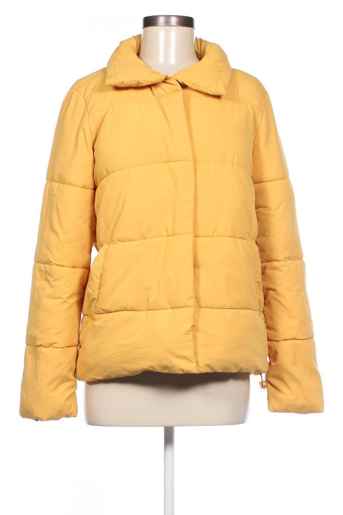 Γυναικείο μπουφάν Tom Tailor, Μέγεθος S, Χρώμα Κίτρινο, Τιμή 13,92 €