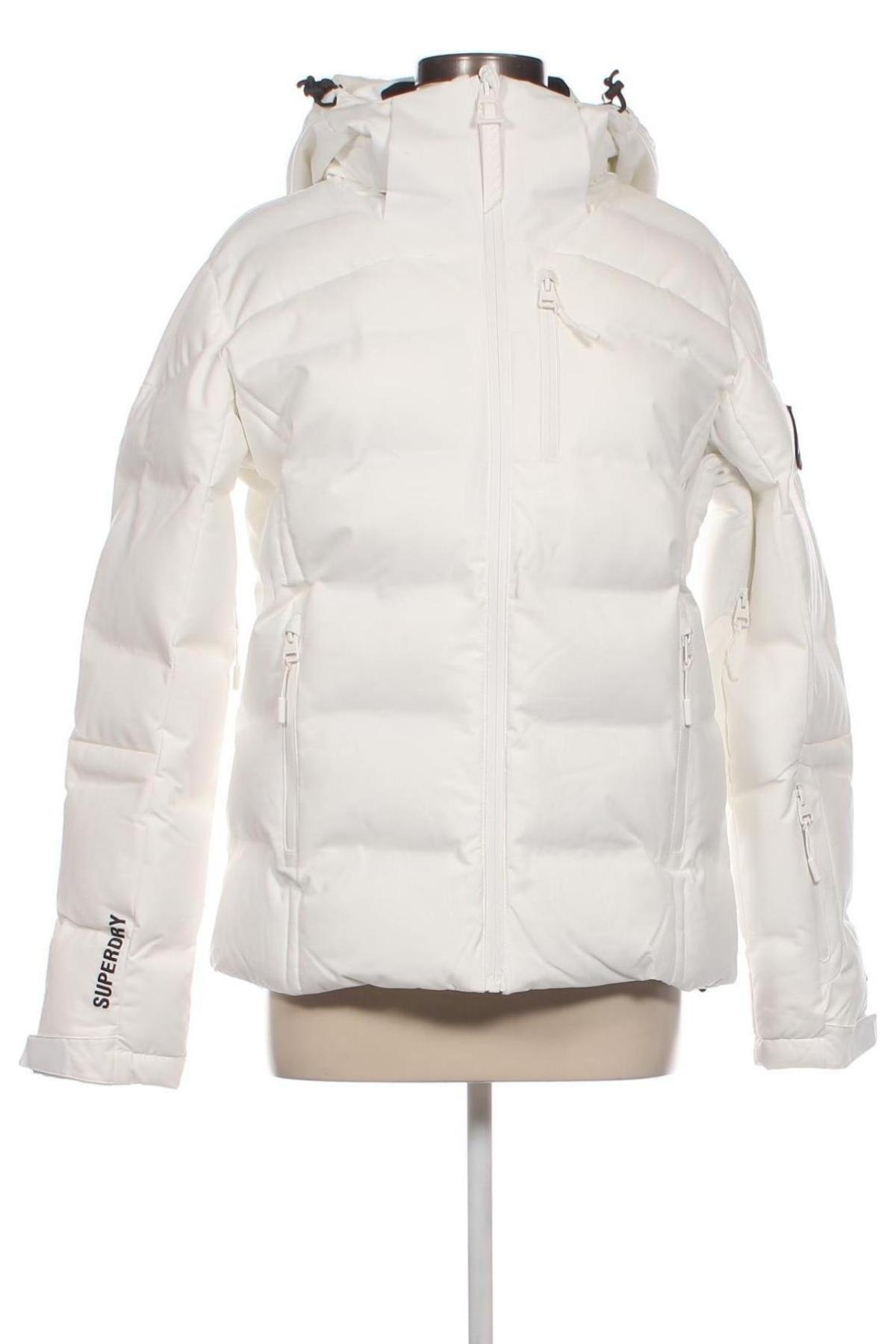 Damenjacke für Wintersports Superdry, Größe M, Farbe Weiß, Preis € 144,85