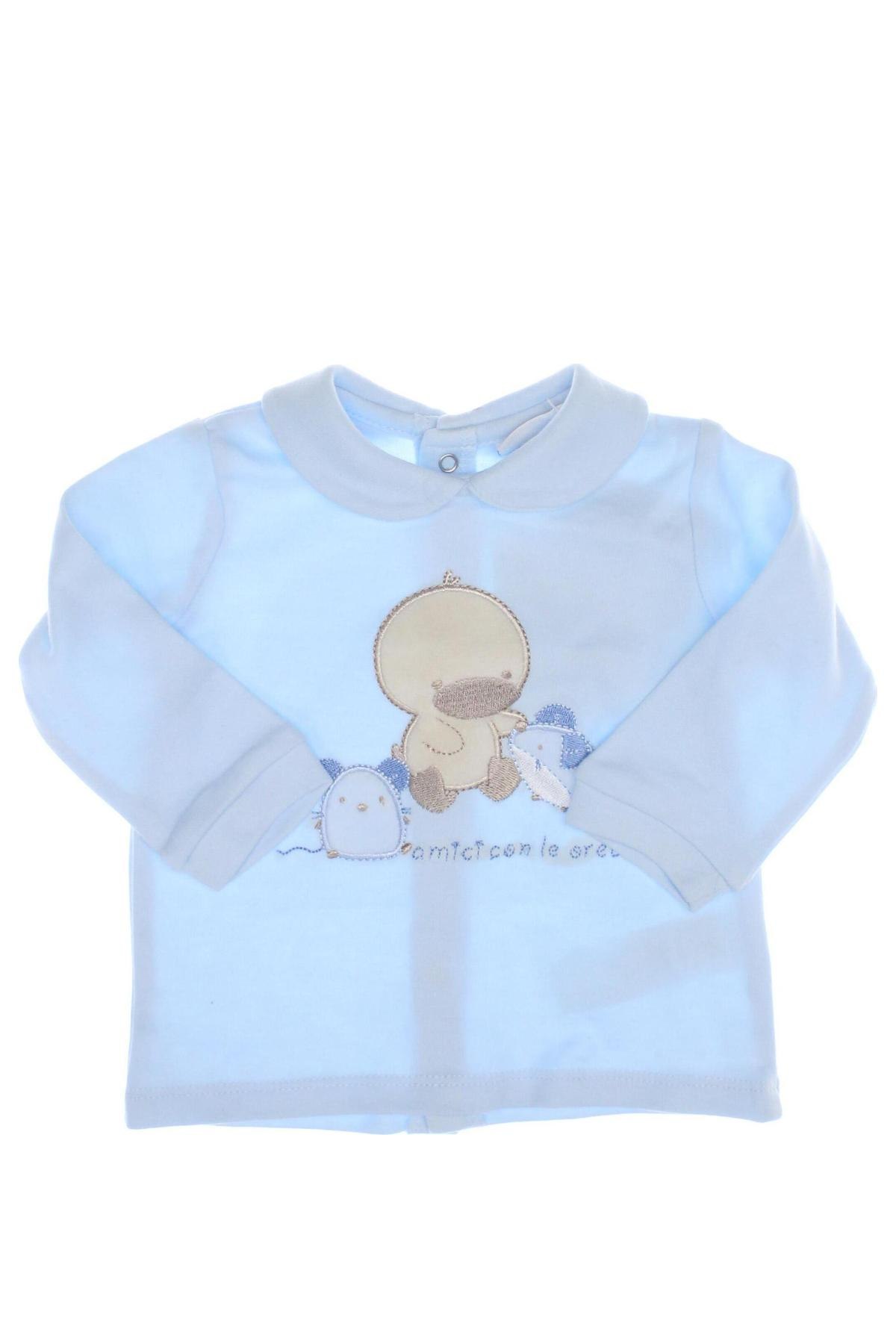 Kinder Shirt, Größe 1-2m/ 50-56 cm, Farbe Blau, Preis 6,77 €