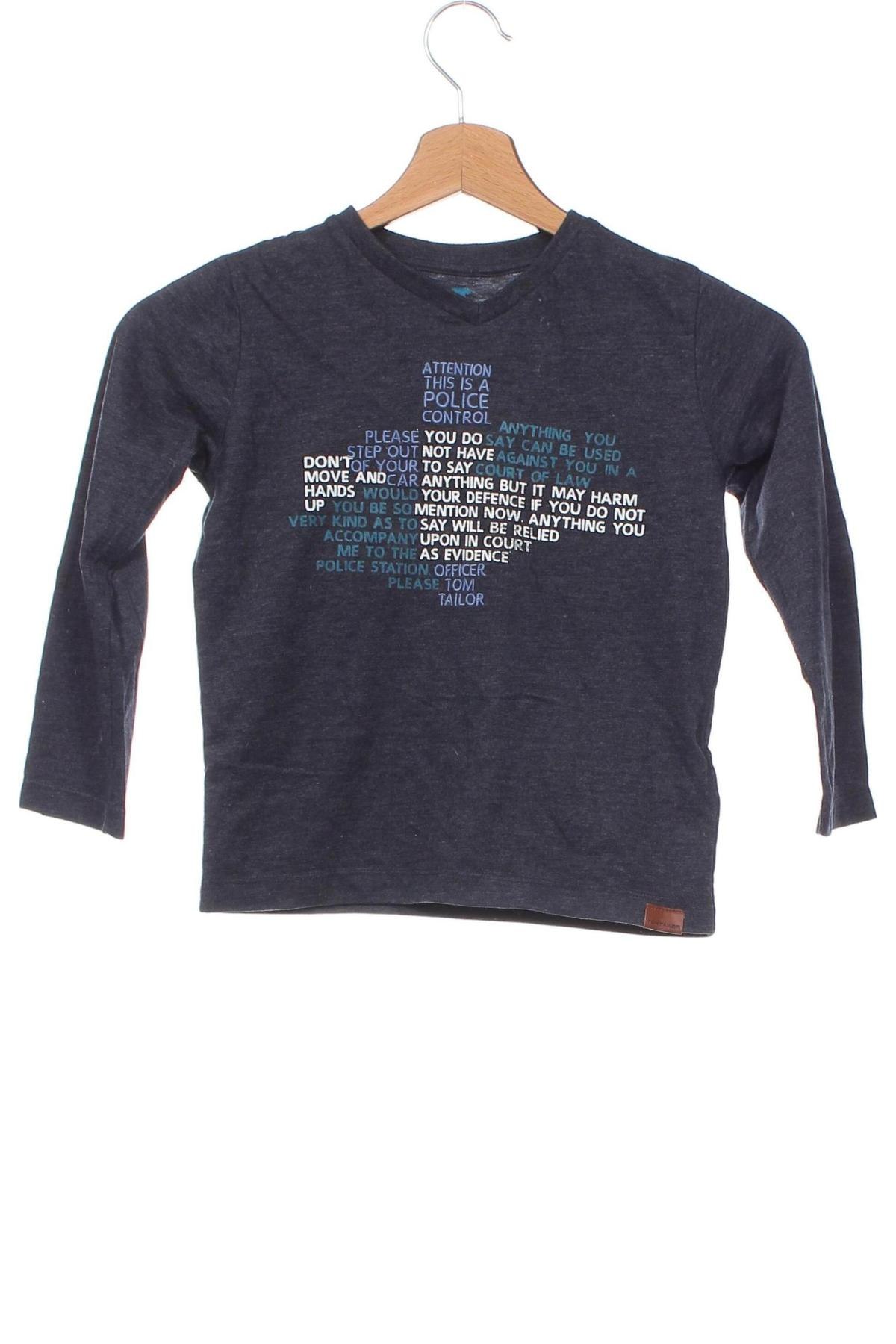 Παιδική μπλούζα, Μέγεθος 3-4y/ 104-110 εκ., Χρώμα Μπλέ, Τιμή 6,00 €