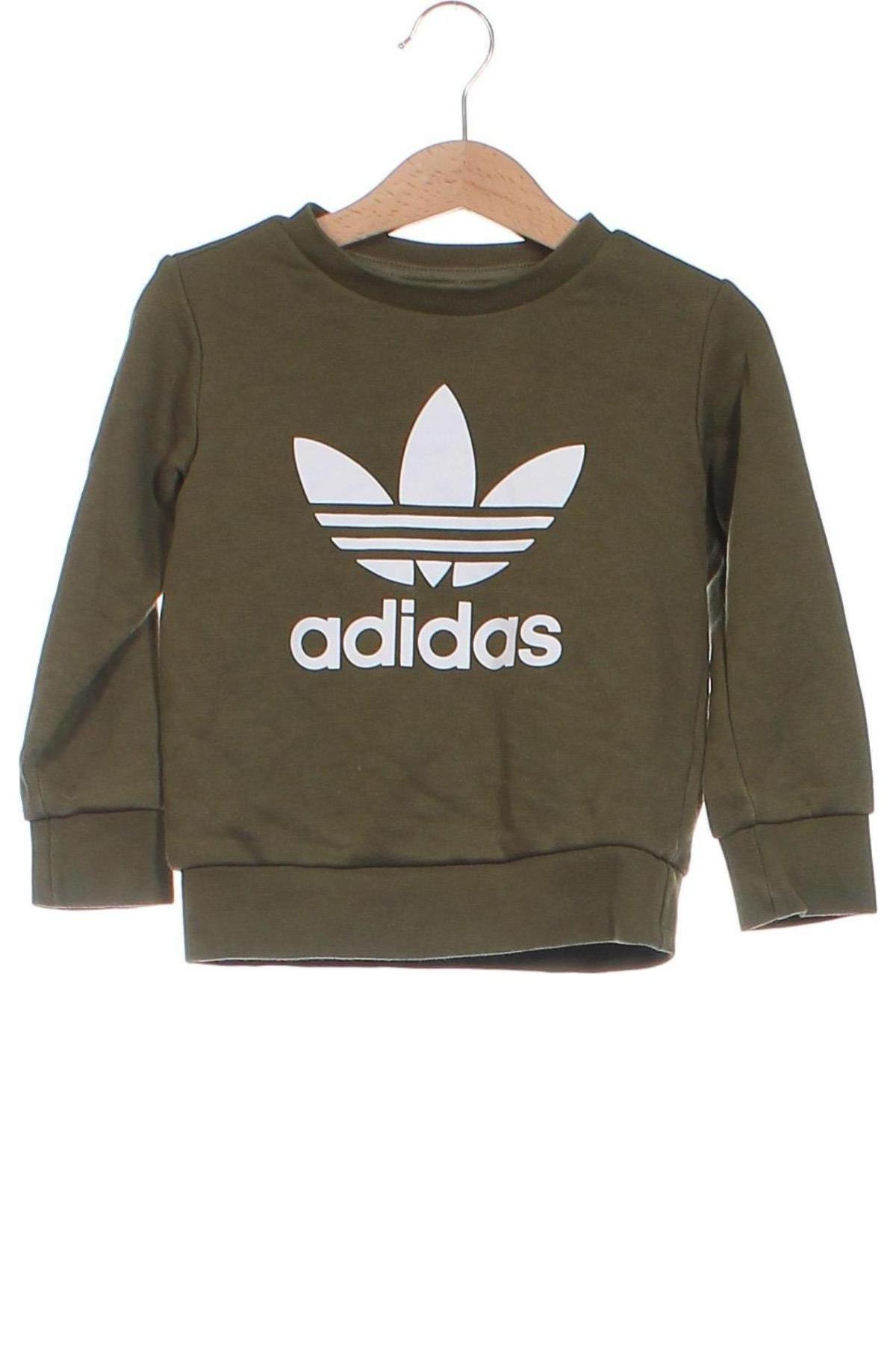 Детска блуза Adidas Originals, Размер 18-24m/ 86-98 см, Цвят Зелен, Цена 32,00 лв.