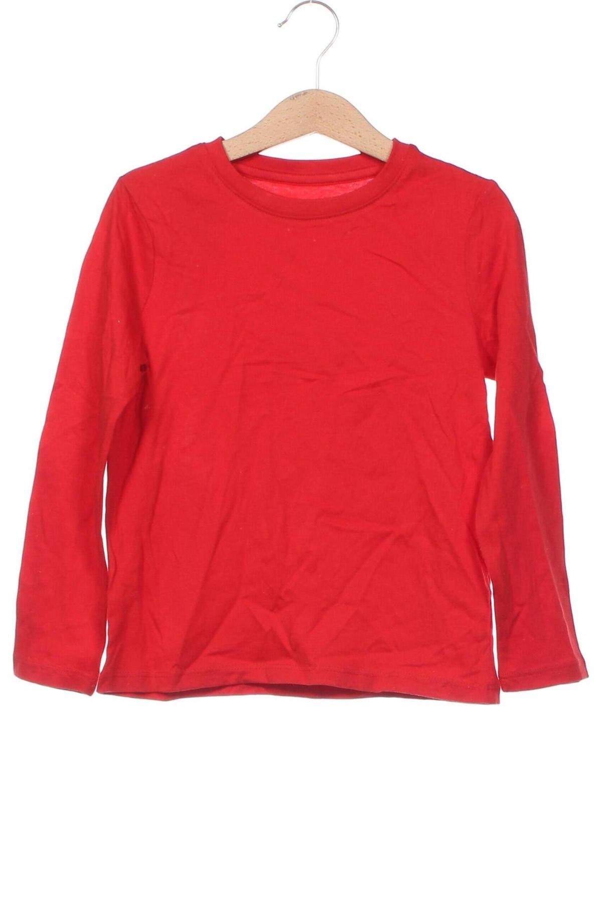 Детска блуза C&A, Размер 4-5y/ 110-116 см, Цвят Червен, Цена 5,06 лв.