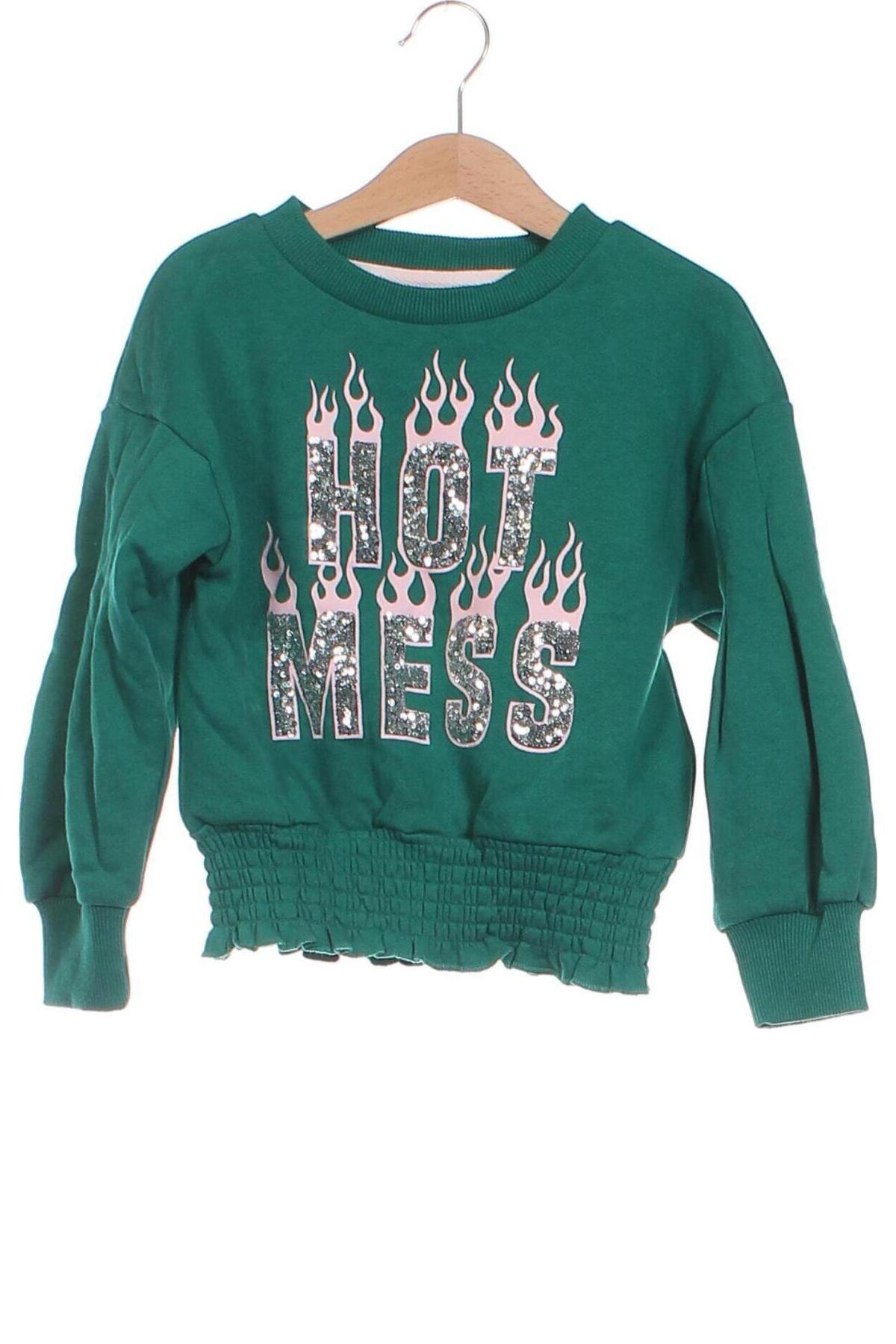 Kinder Shirt CoolCat, Größe 4-5y/ 110-116 cm, Farbe Grün, Preis 12,42 €