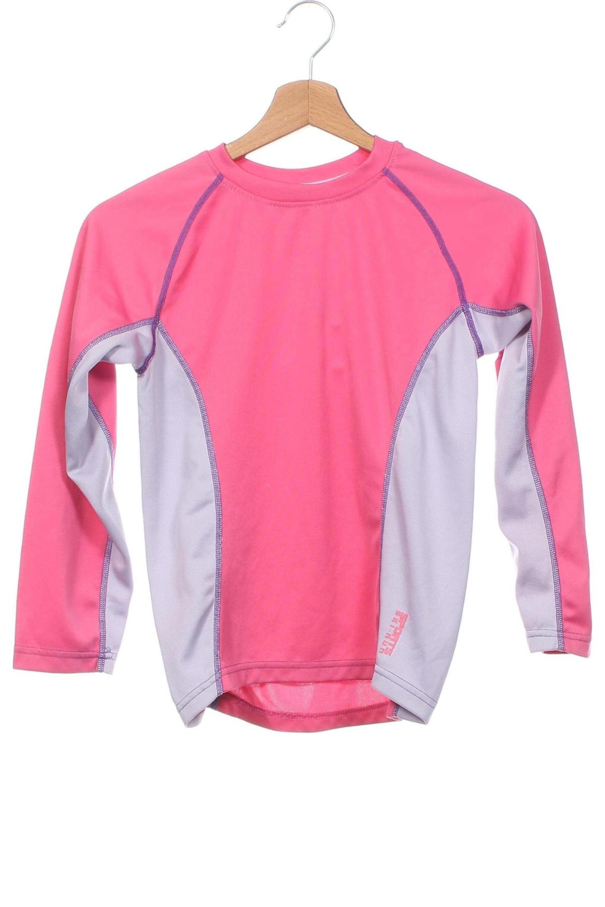 Kinder Shirt Crivit, Größe 7-8y/ 128-134 cm, Farbe Rosa, Preis 2,48 €