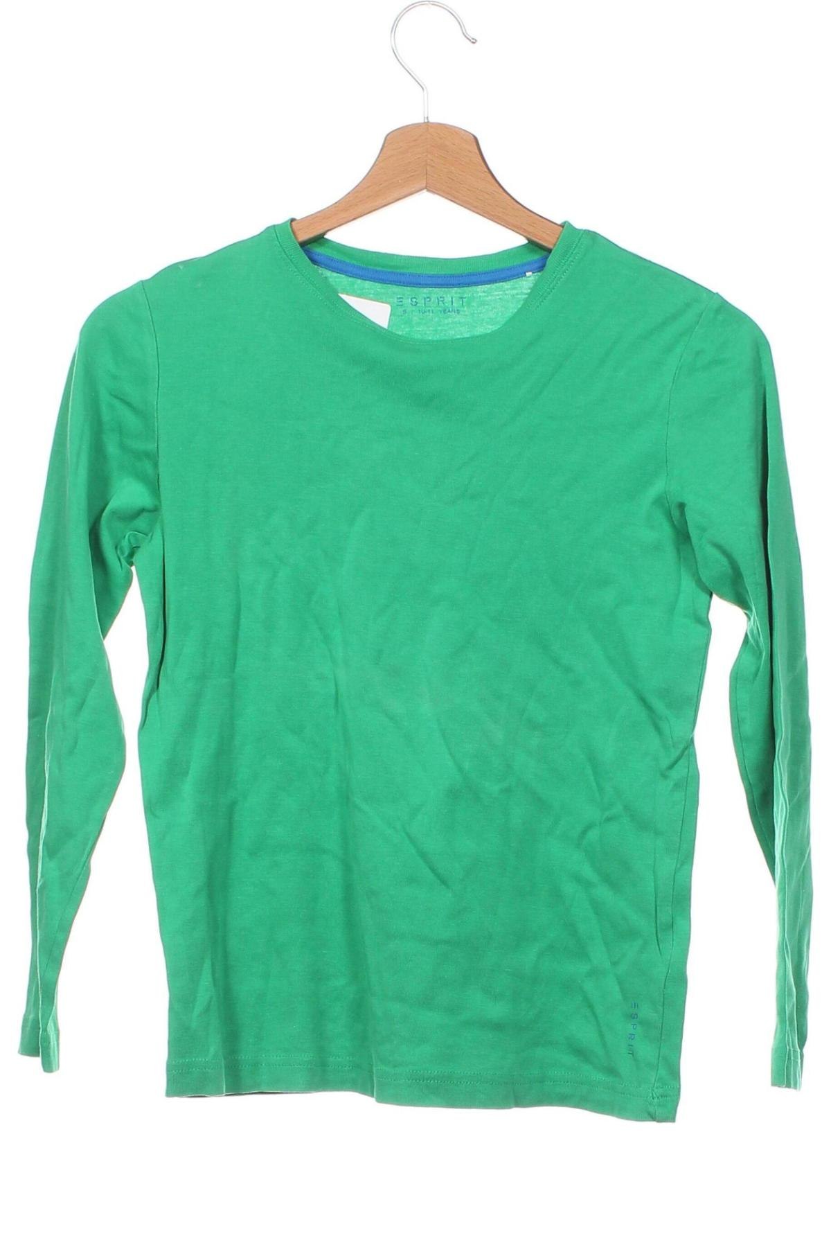Bluză pentru copii Esprit, Mărime 10-11y/ 146-152 cm, Culoare Verde, Preț 72,37 Lei