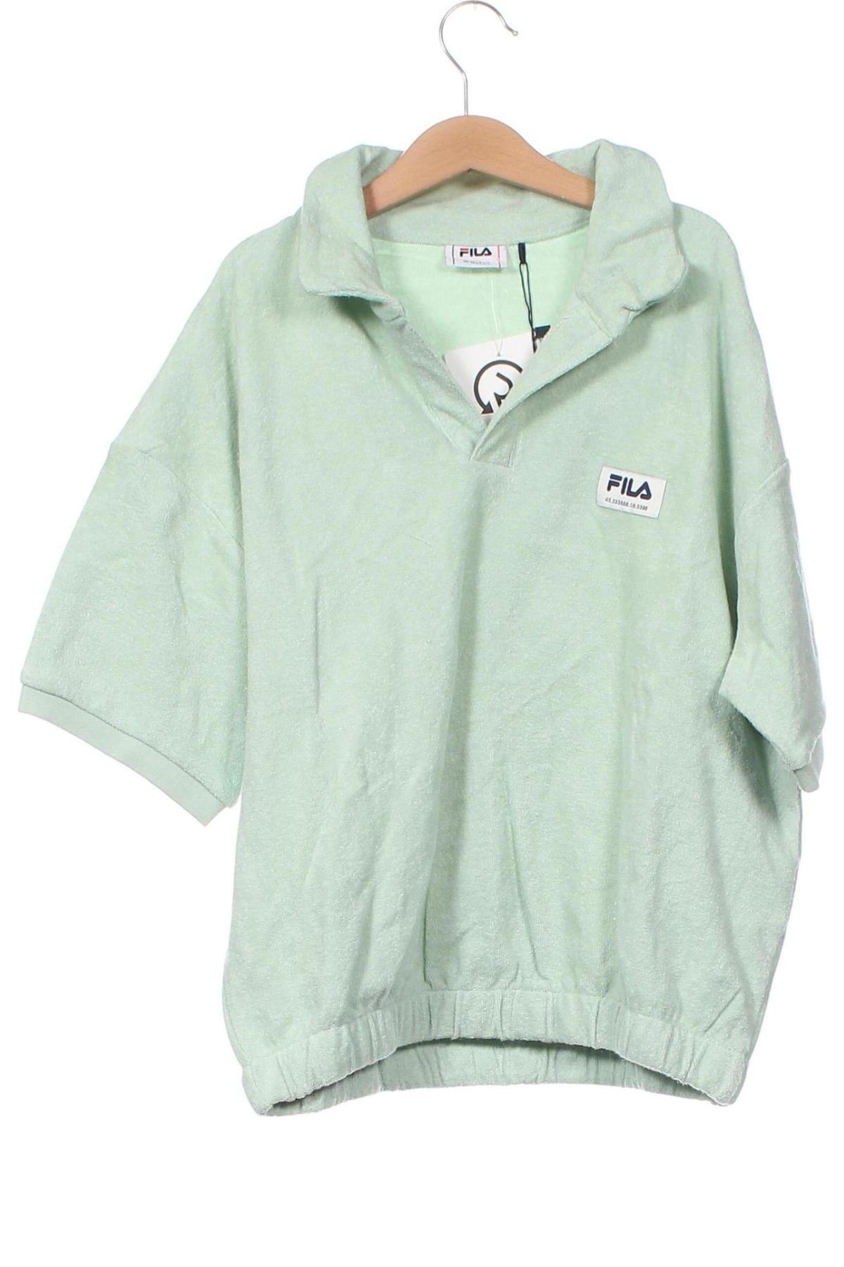 Детска блуза FILA, Размер 15-18y/ 170-176 см, Цвят Зелен, Цена 21,76 лв.