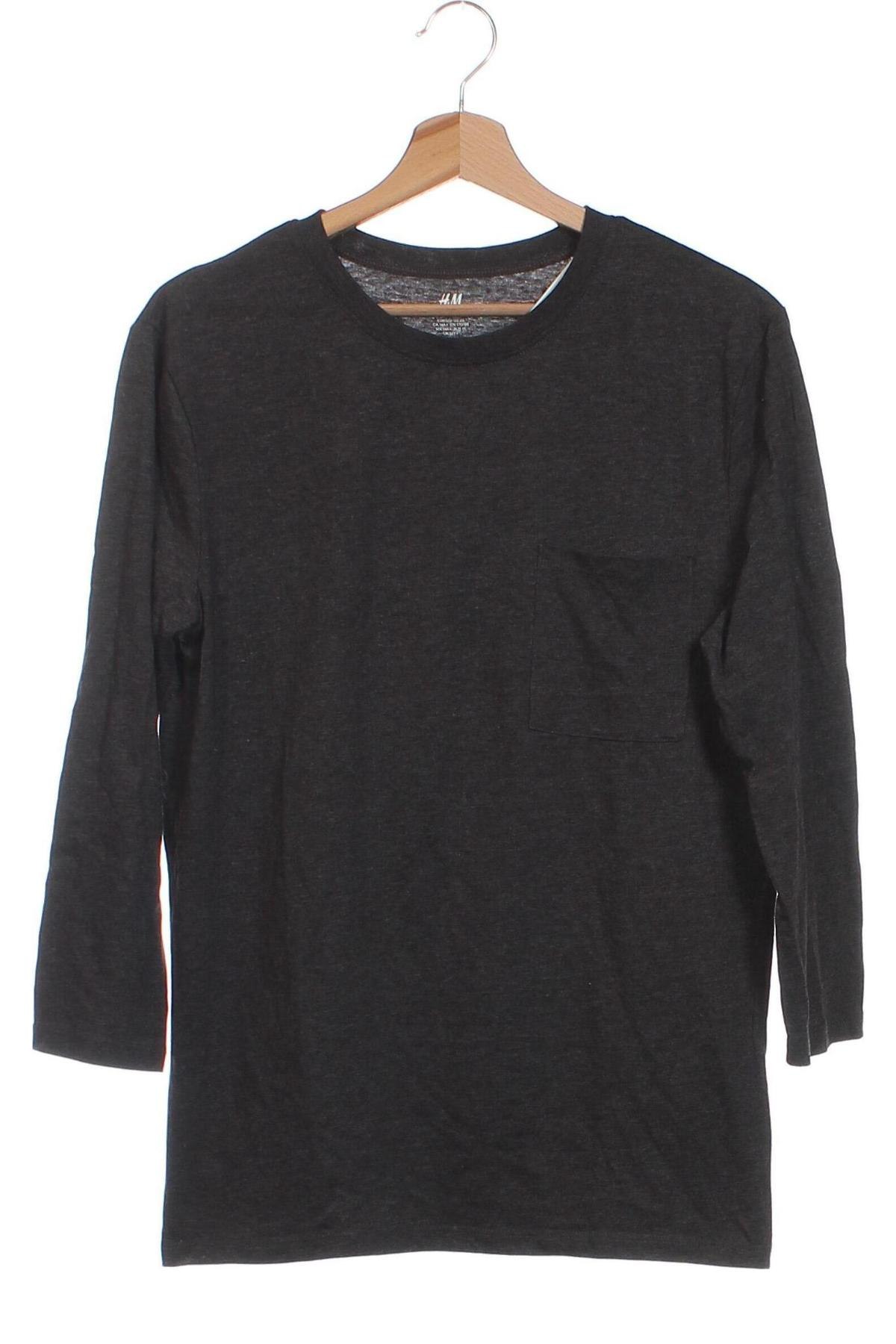 Dziecięca bluzka H&M, Rozmiar 15-18y/ 170-176 cm, Kolor Szary, Cena 10,79 zł