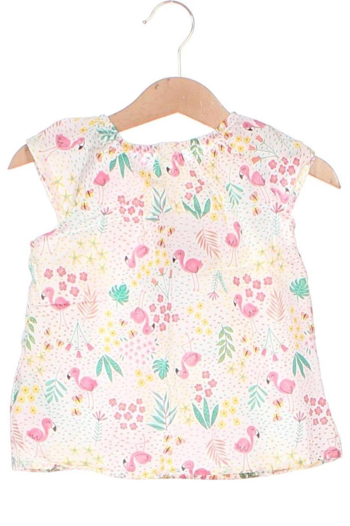 Детска блуза H&M, Размер 9-12m/ 74-80 см, Цвят Многоцветен, Цена 12,00 лв.