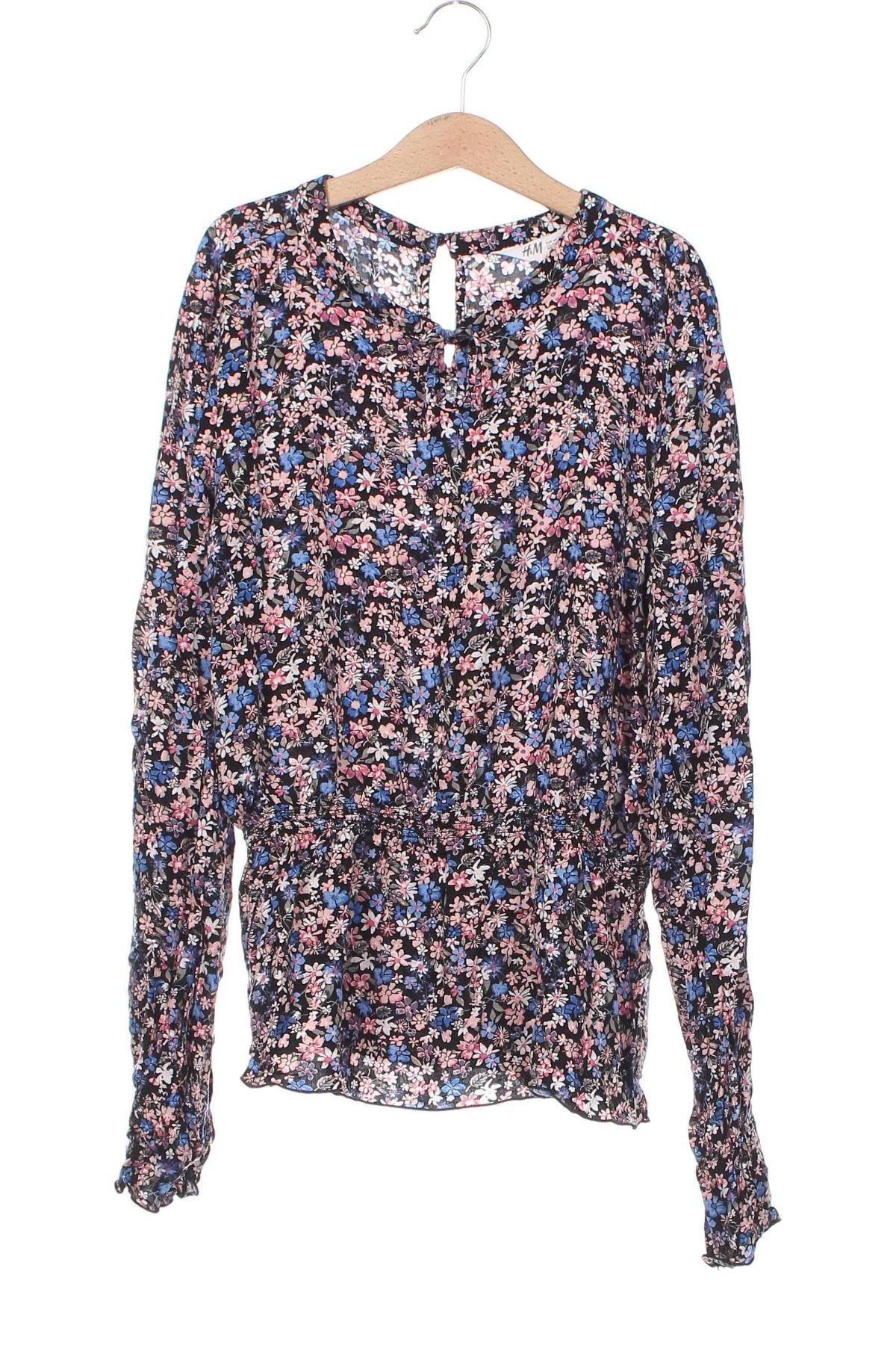 Детска блуза H&M, Размер 12-13y/ 158-164 см, Цвят Многоцветен, Цена 5,98 лв.