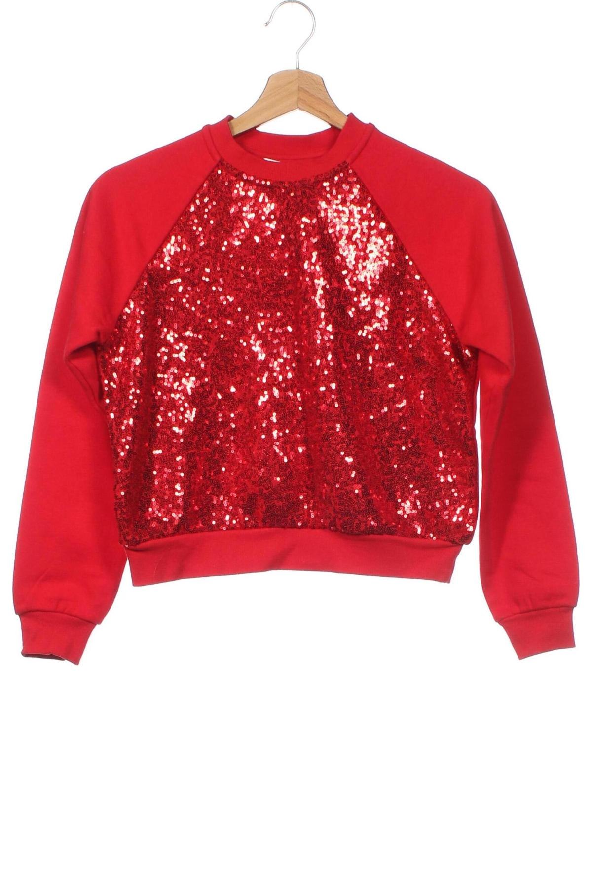 Детска блуза H&M, Размер 10-11y/ 146-152 см, Цвят Червен, Цена 9,20 лв.