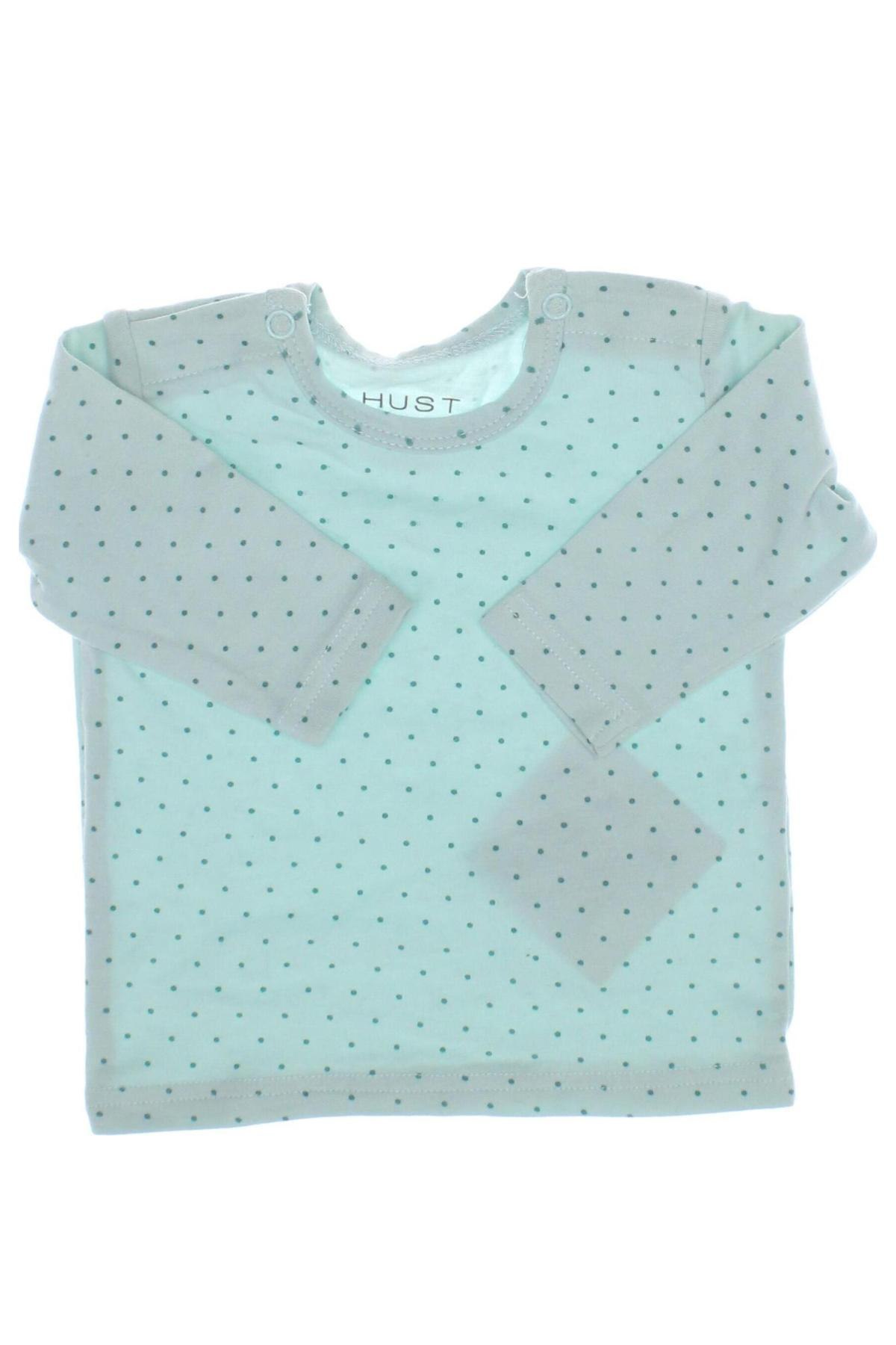 Детска блуза Hust & Claire, Размер 0-1m/ 50 см, Цвят Зелен, Цена 10,55 лв.
