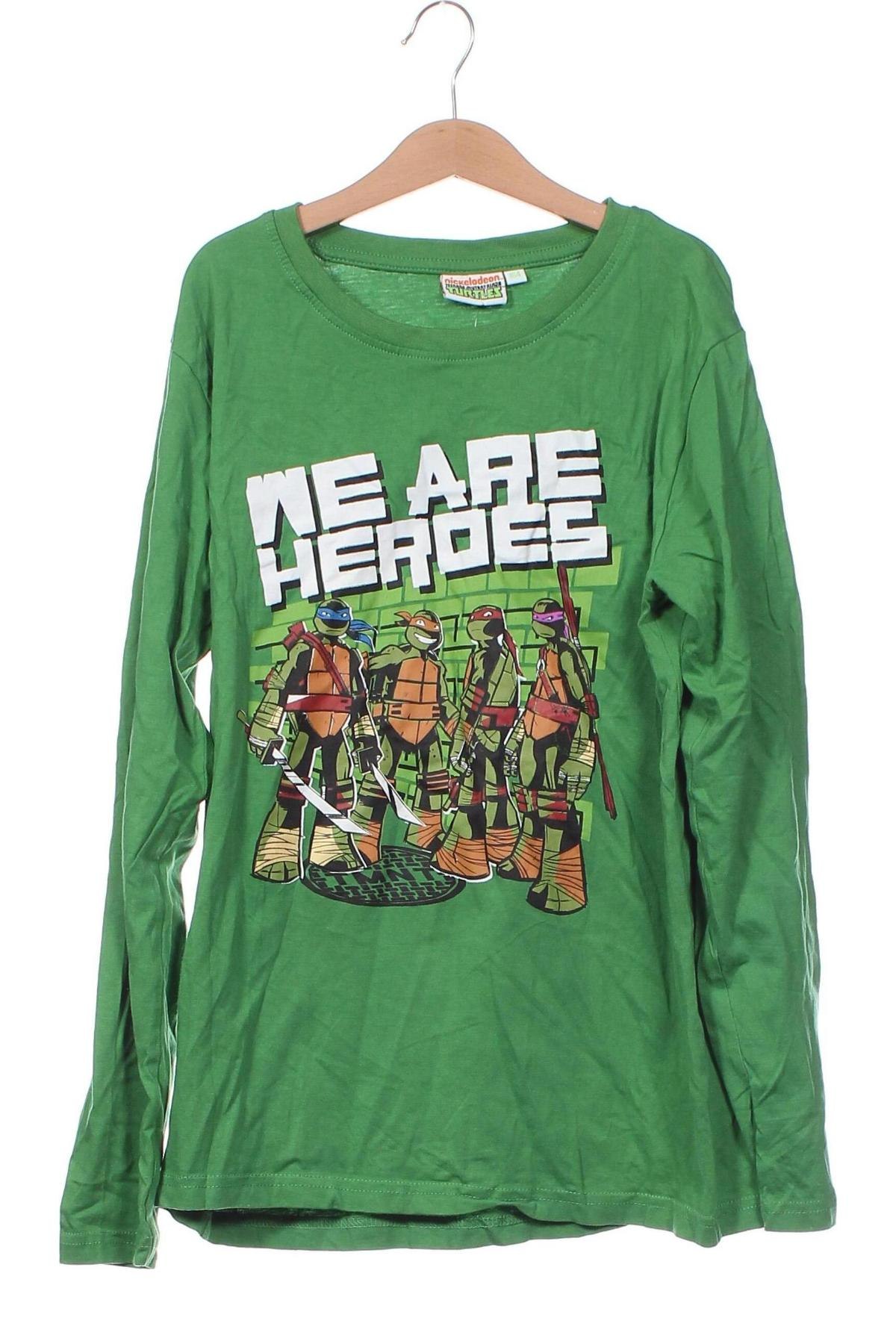 Παιδική μπλούζα Nickelodeon, Μέγεθος 12-13y/ 158-164 εκ., Χρώμα Πράσινο, Τιμή 6,80 €