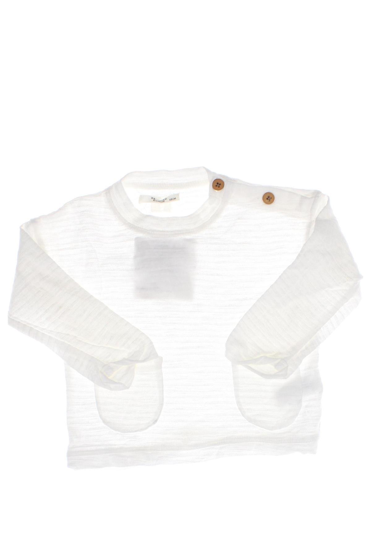 Kinder Shirt Reserved, Größe 2-3m/ 56-62 cm, Farbe Weiß, Preis € 2,76