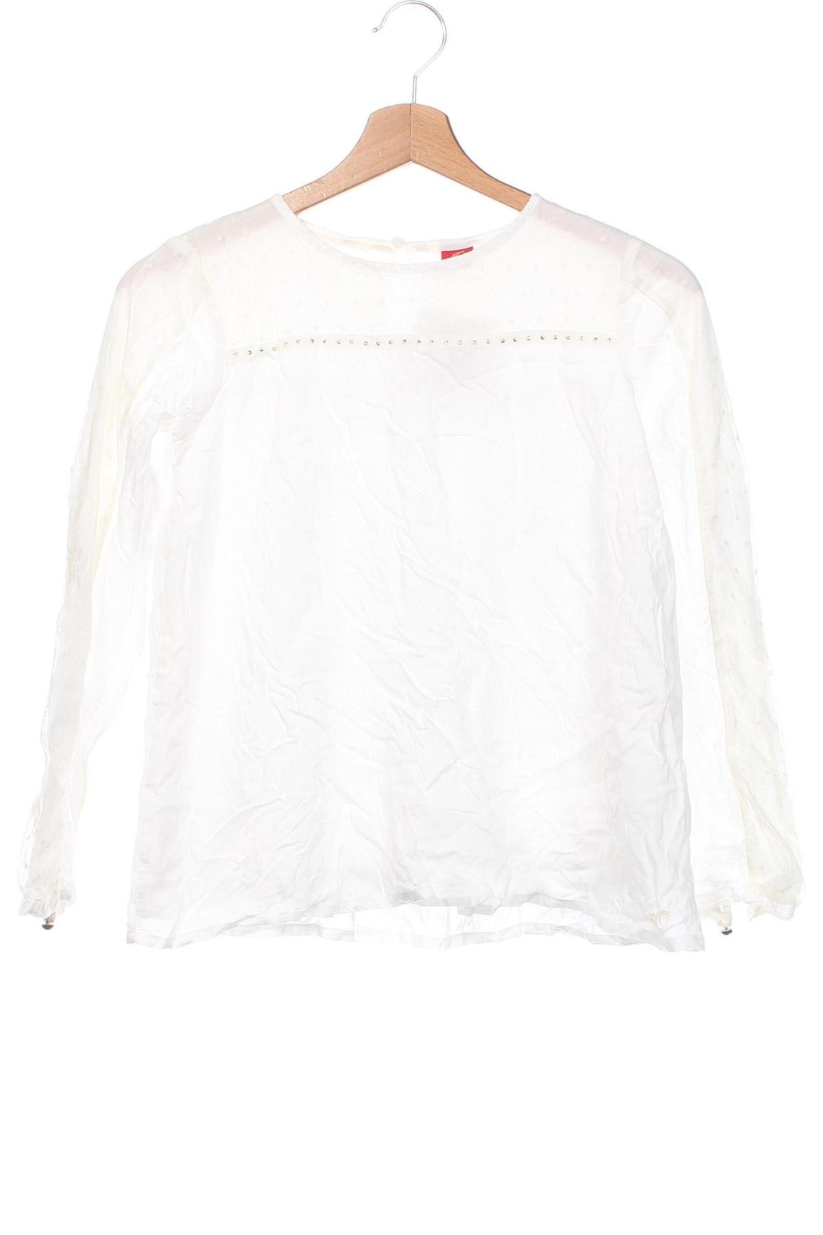 Kinder Shirt S.Oliver, Größe 10-11y/ 146-152 cm, Farbe Weiß, Preis € 15,31