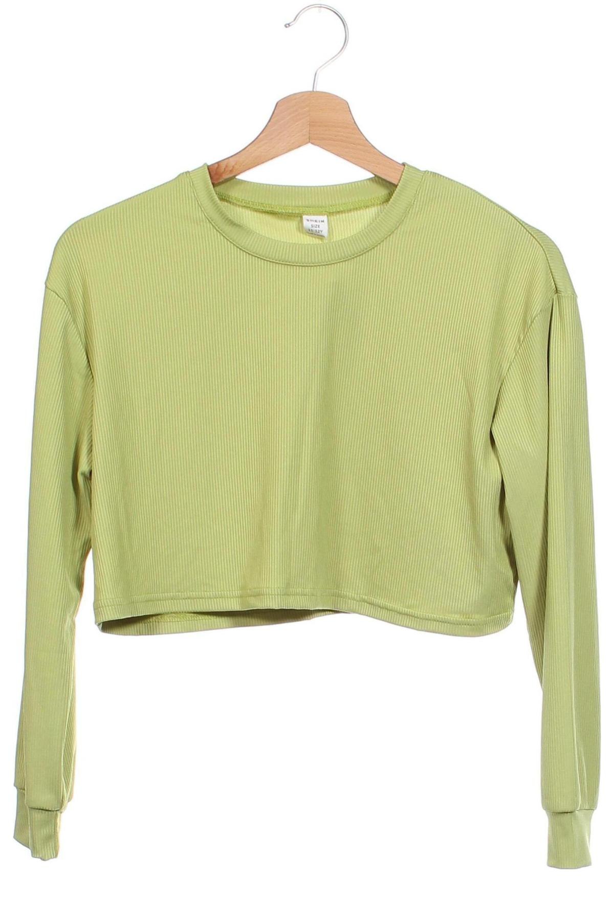 Παιδική μπλούζα SHEIN, Μέγεθος 11-12y/ 152-158 εκ., Χρώμα Πράσινο, Τιμή 5,60 €