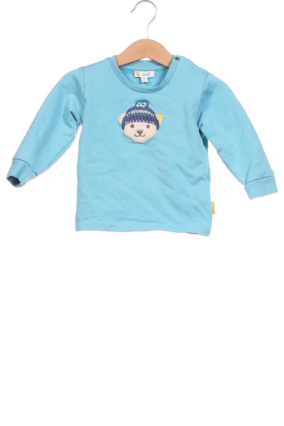 Kinder Shirt Steiff, Größe 6-9m/ 68-74 cm, Farbe Blau, Preis € 7,00