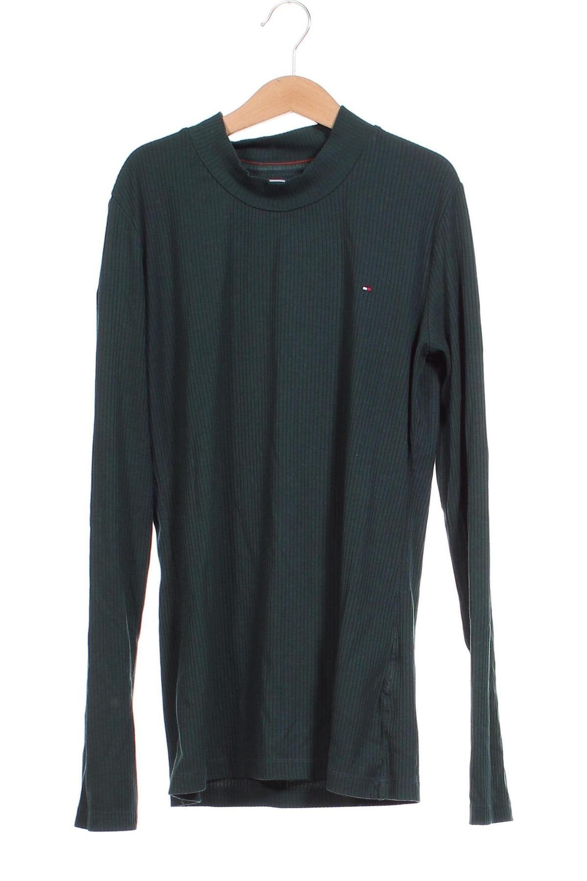 Детска блуза Tommy Hilfiger, Размер 15-18y/ 170-176 см, Цвят Зелен, Цена 37,15 лв.