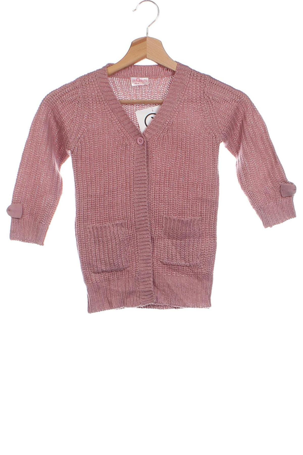 Kinder Strickjacke, Größe 2-3y/ 98-104 cm, Farbe Rosa, Preis € 4,73