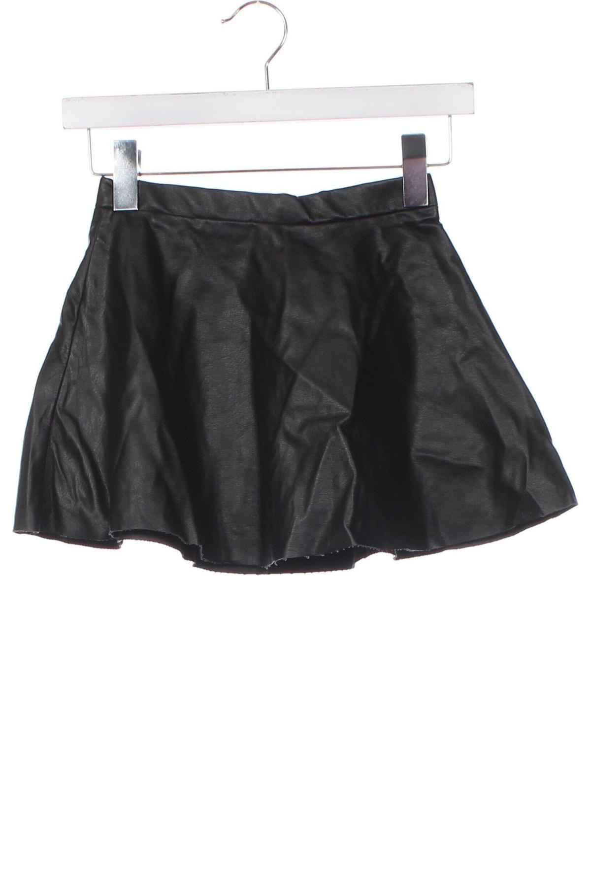 Детска пола H&M, Размер 7-8y/ 128-134 см, Цвят Черен, Цена 8,05 лв.