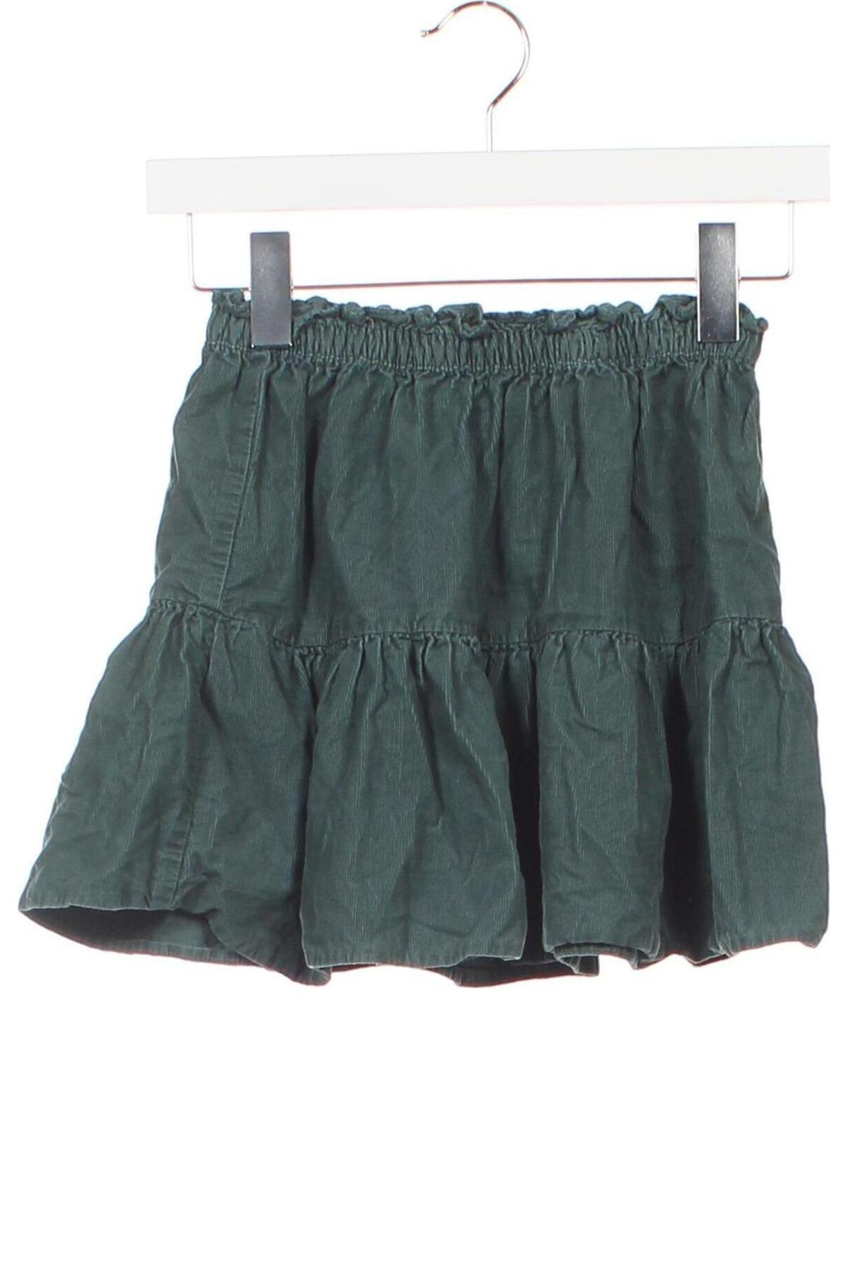 Dziecięca spódnica H&M, Rozmiar 6-7y/ 122-128 cm, Kolor Zielony, Cena 102,35 zł