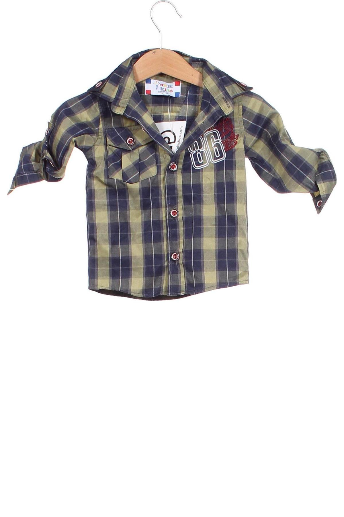 Παιδικό πουκάμισο, Μέγεθος 6-9m/ 68-74 εκ., Χρώμα Πολύχρωμο, Τιμή 3,13 €