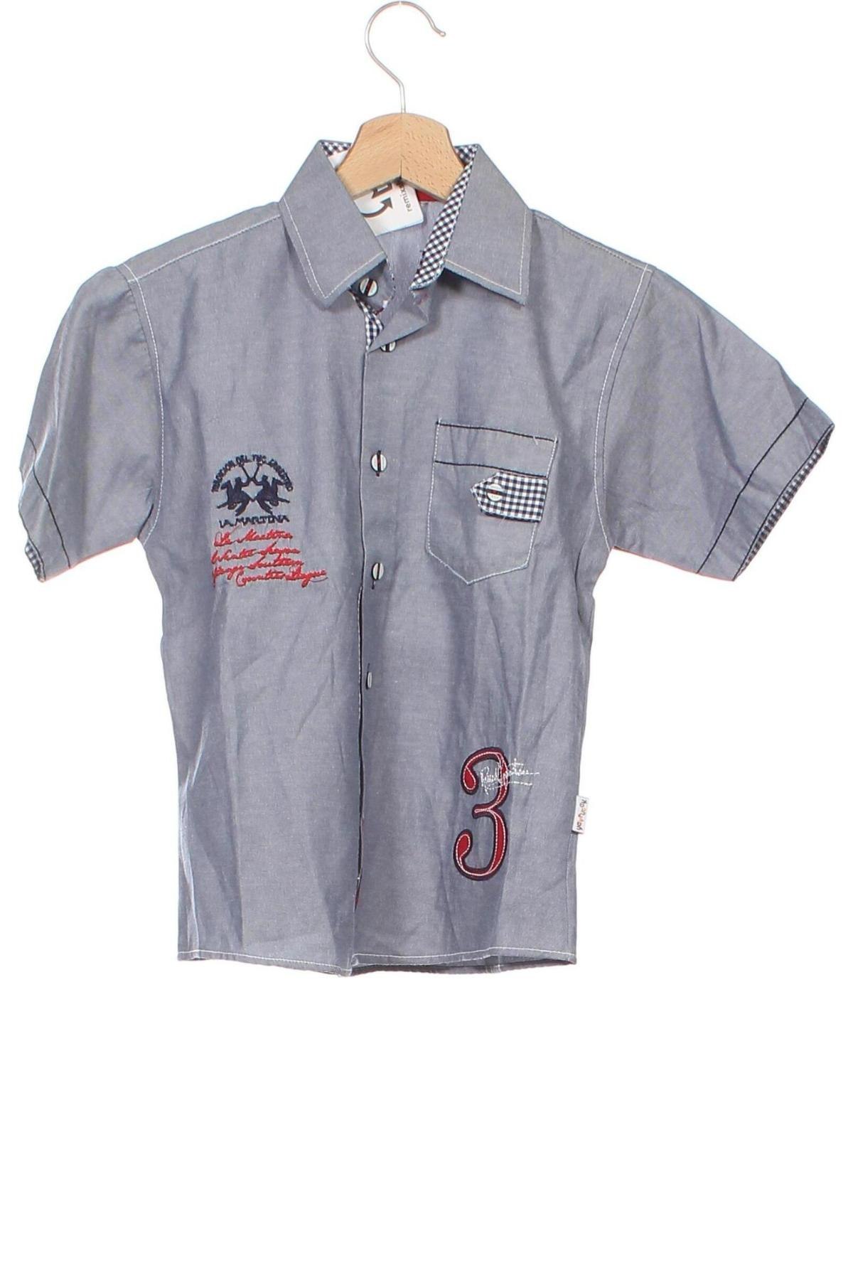 Παιδικό πουκάμισο, Μέγεθος 8-9y/ 134-140 εκ., Χρώμα Μπλέ, Τιμή 8,39 €