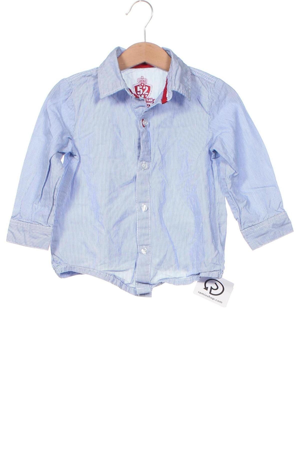 Kinderhemd C&A, Größe 18-24m/ 86-98 cm, Farbe Blau, Preis 7,65 €